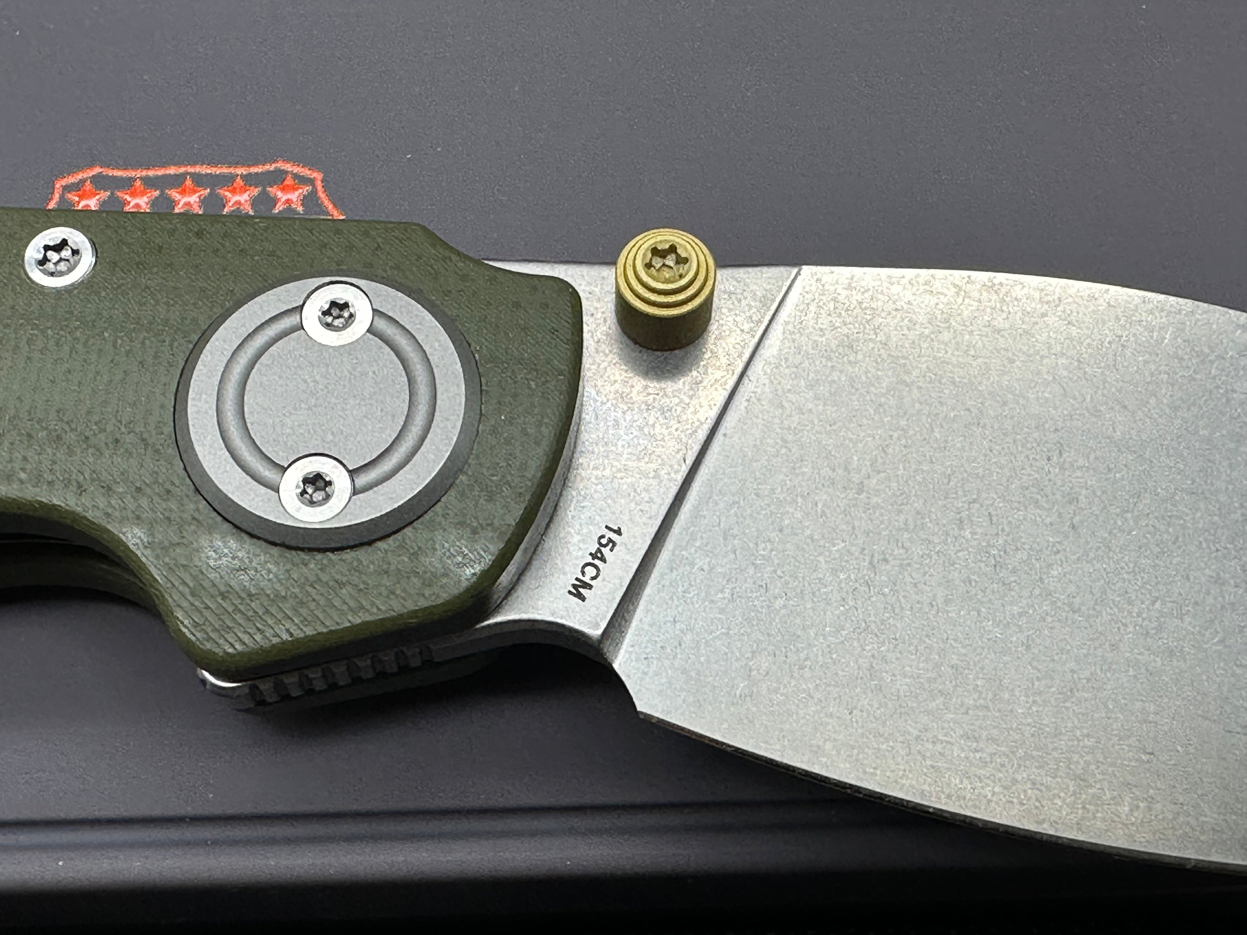 Vosteed Shilin Cutter Green G10