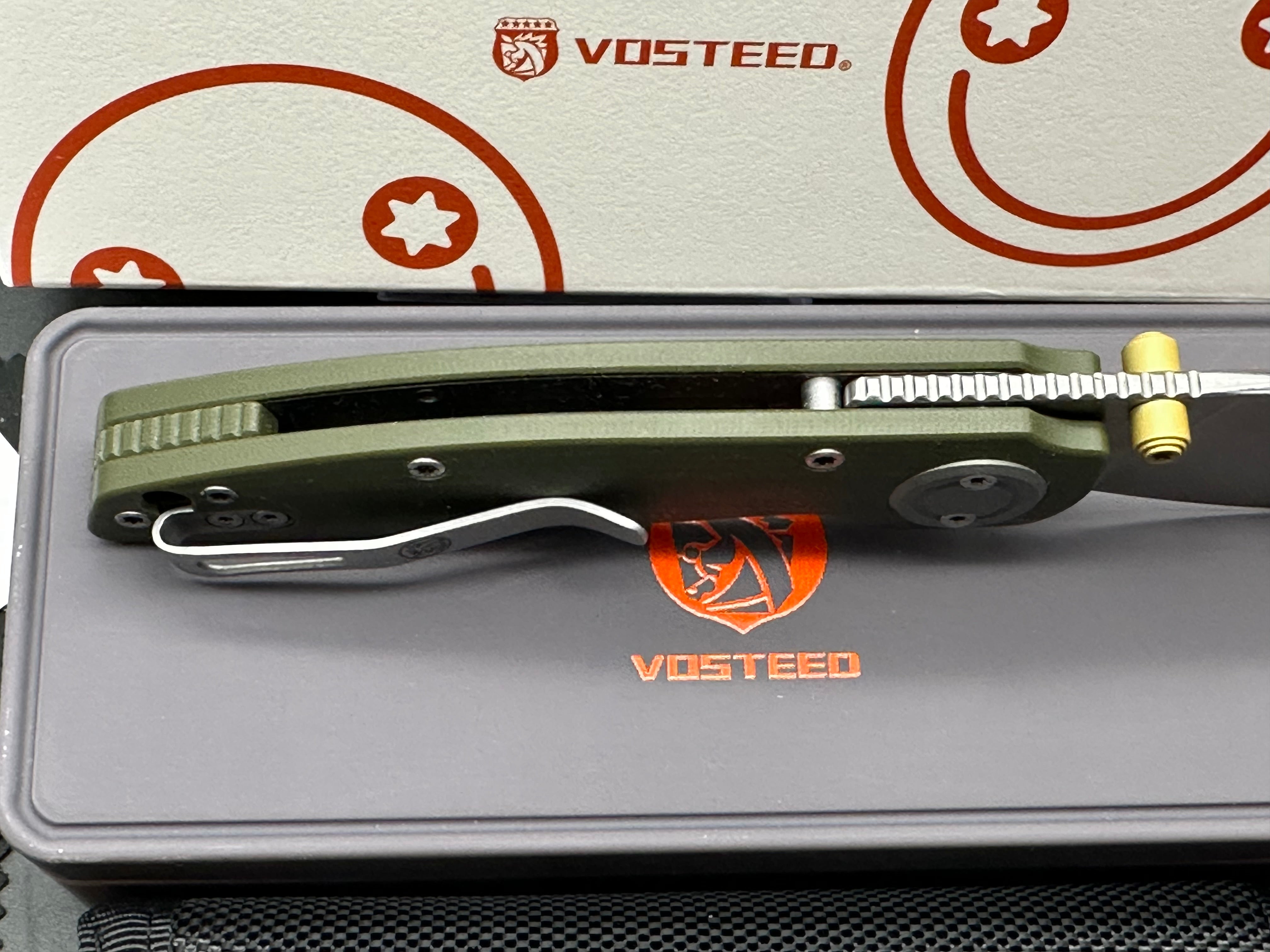 Vosteed Shilin Cutter Green G10