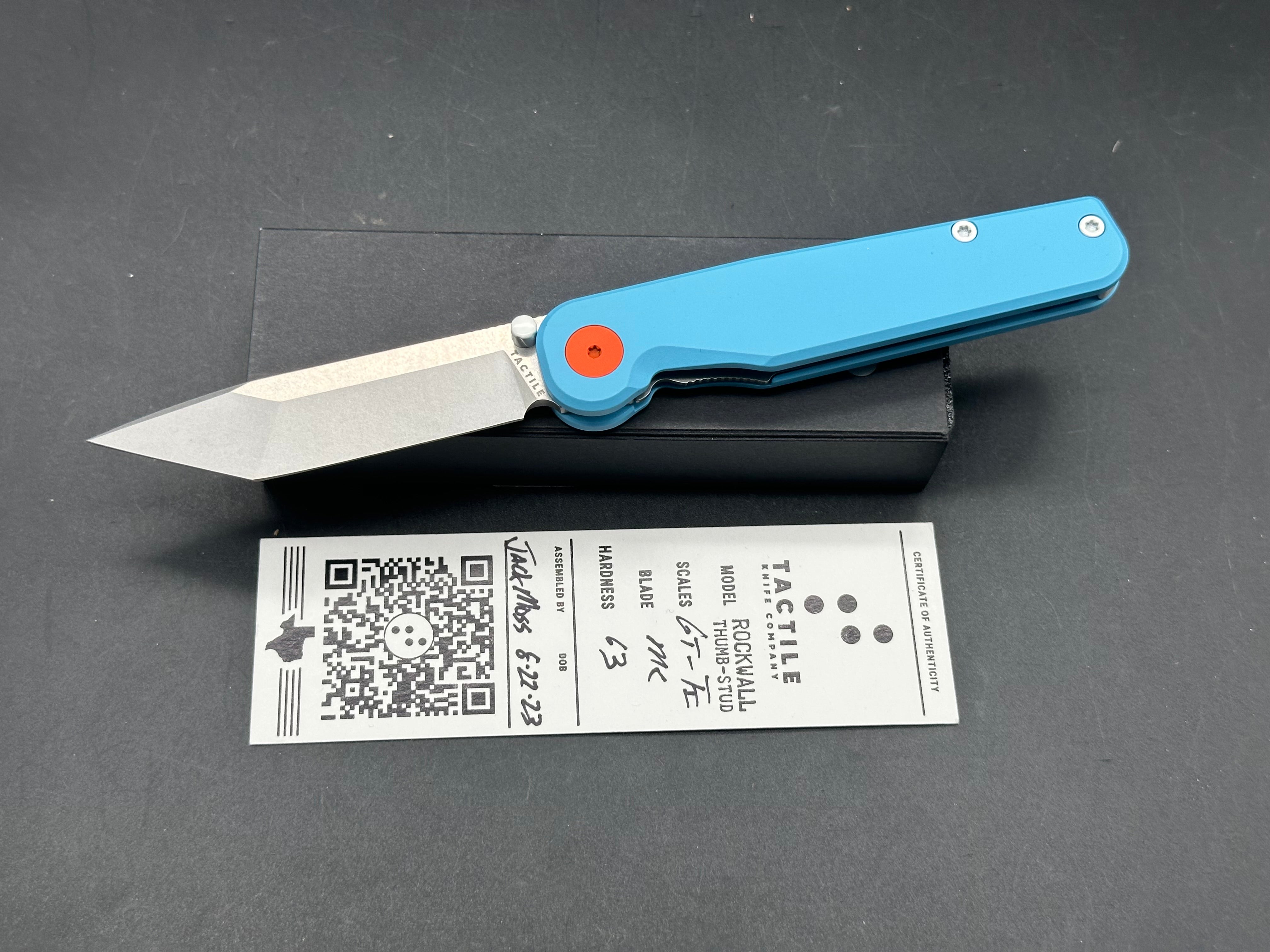 Tactile GT Rockwall Thumbstud Tanto magnacut