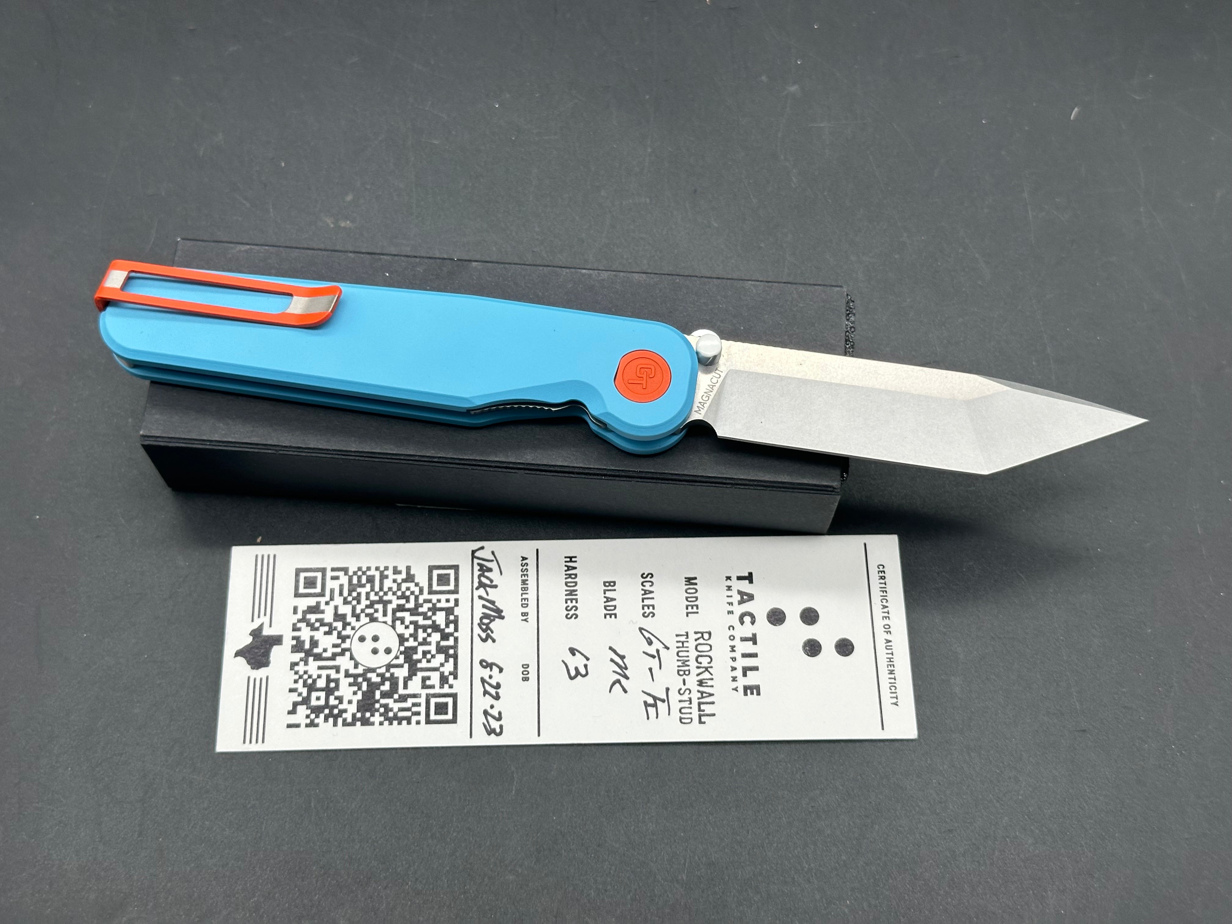 Tactile GT Rockwall Thumbstud Tanto magnacut