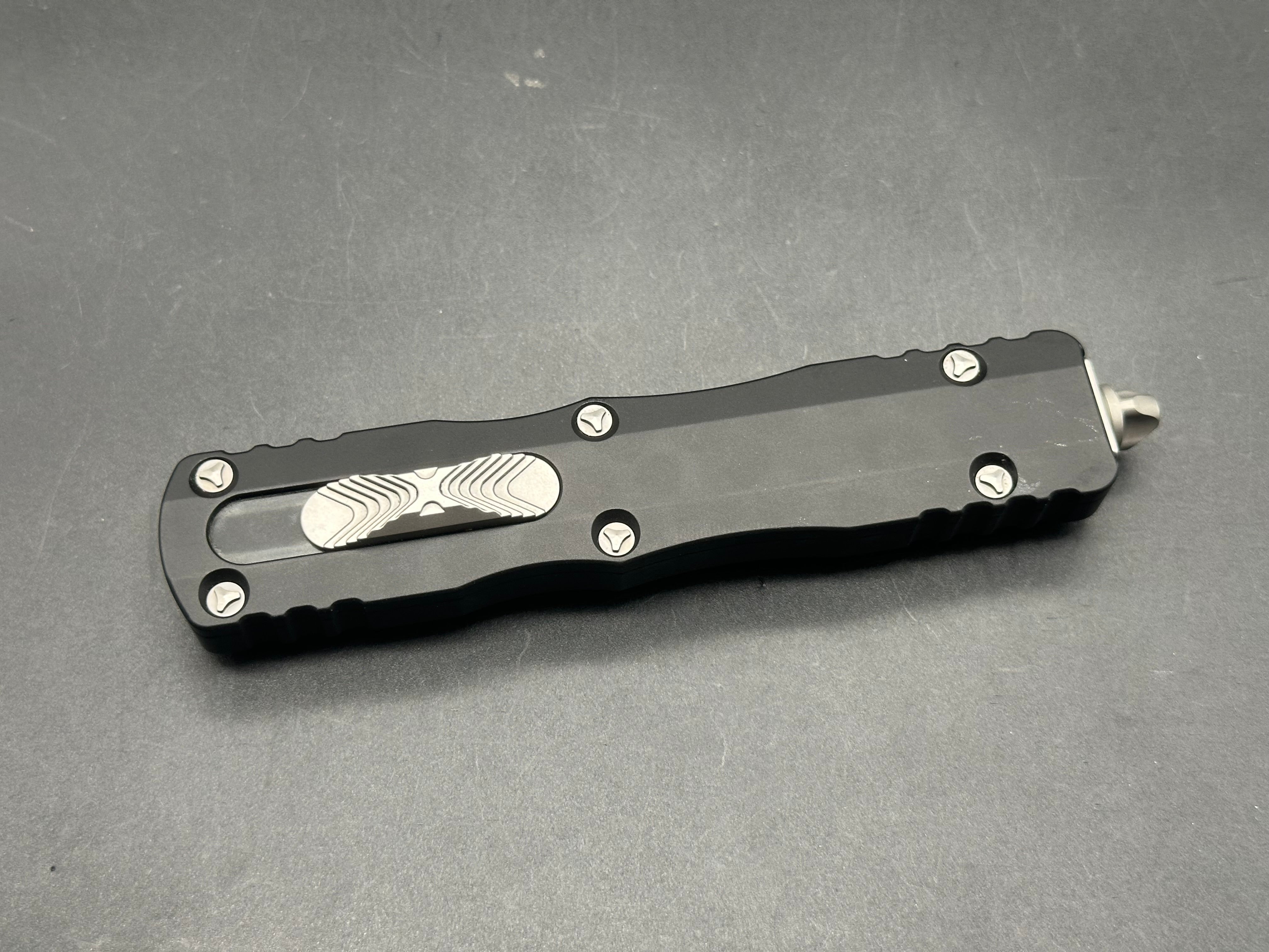 Microtech Dirac Dagger OTF Automatic Knife Black