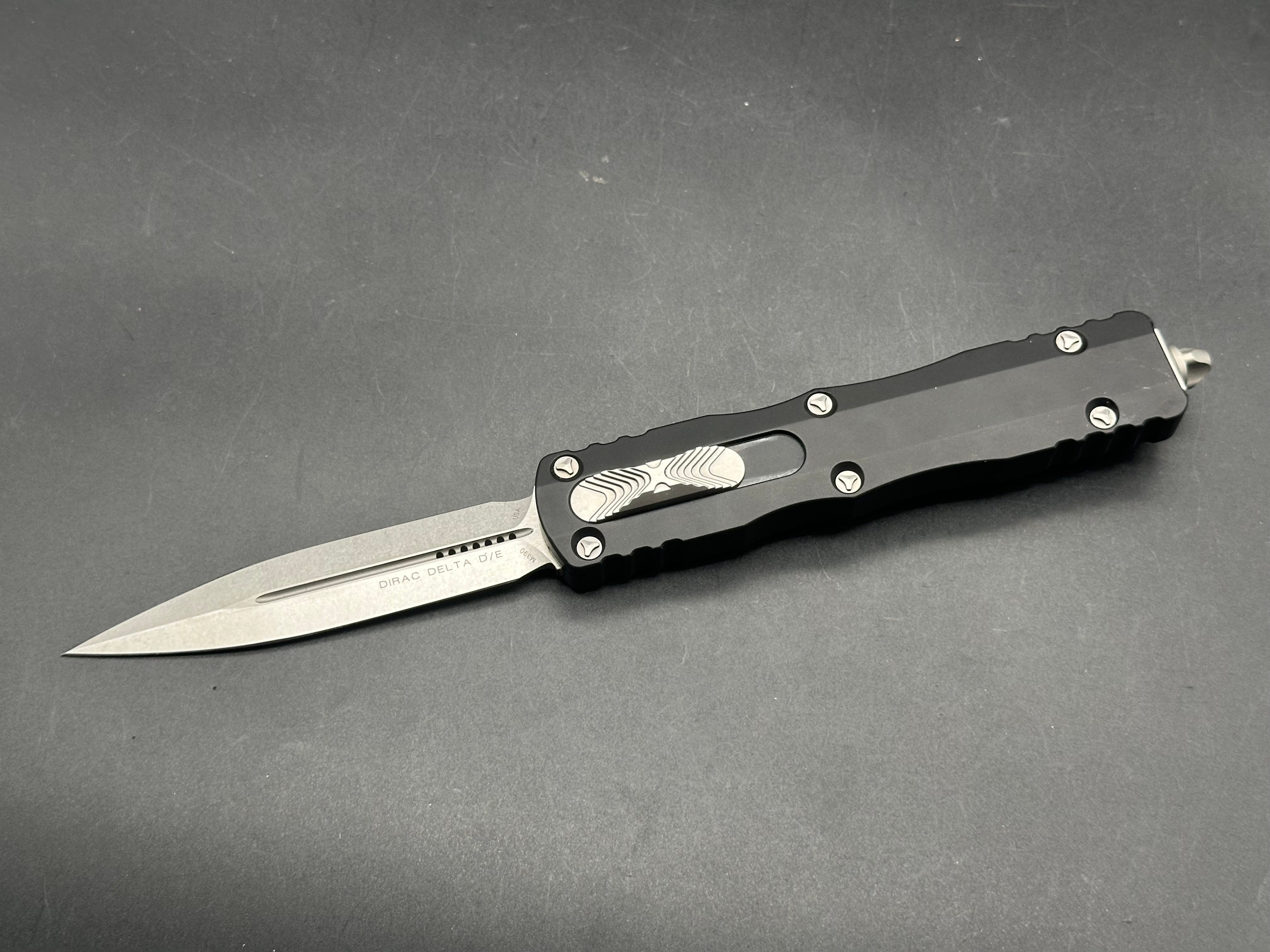 Microtech Dirac Dagger OTF Automatic Knife Black