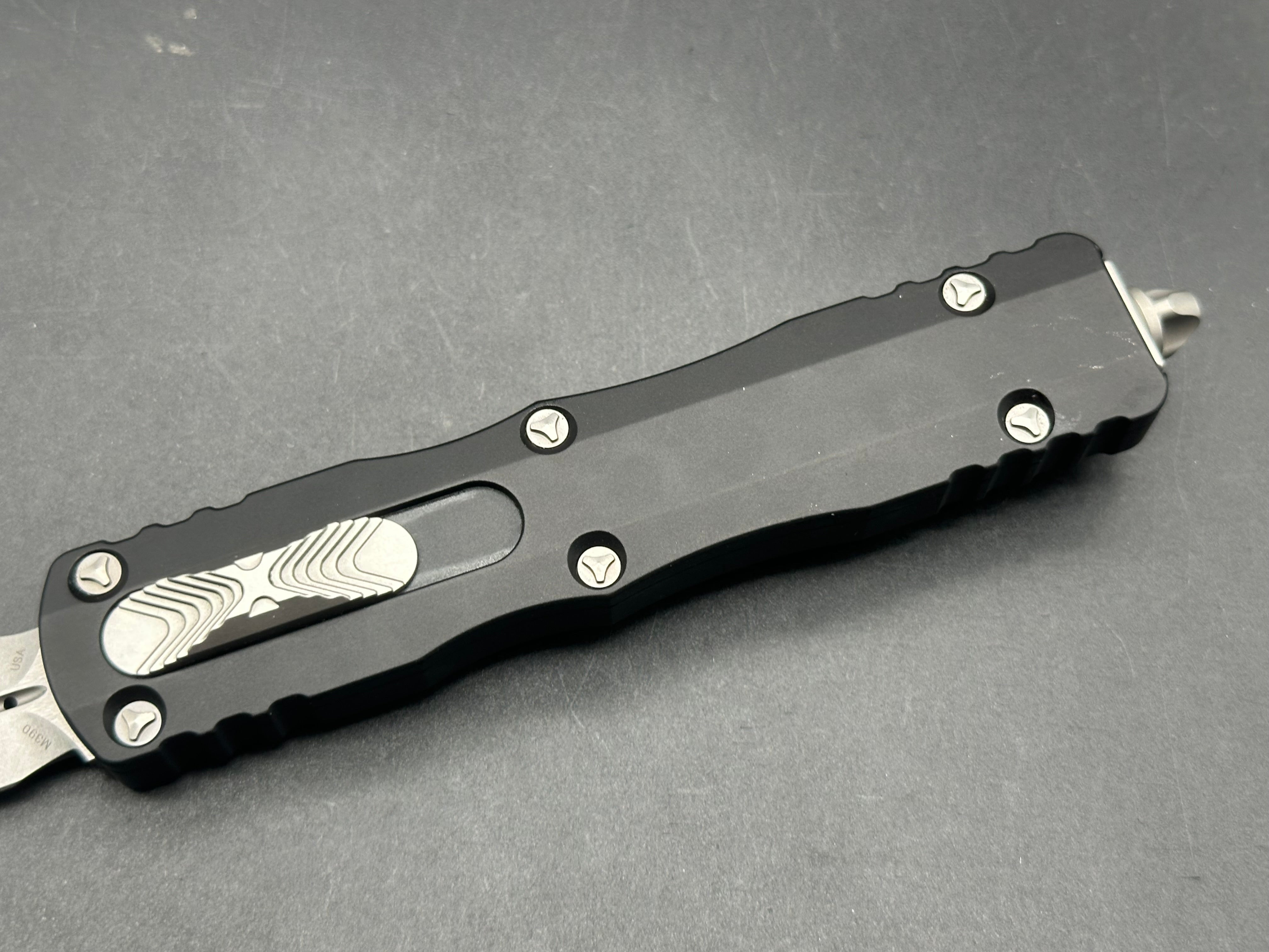 Microtech Dirac Dagger OTF Automatic Knife Black