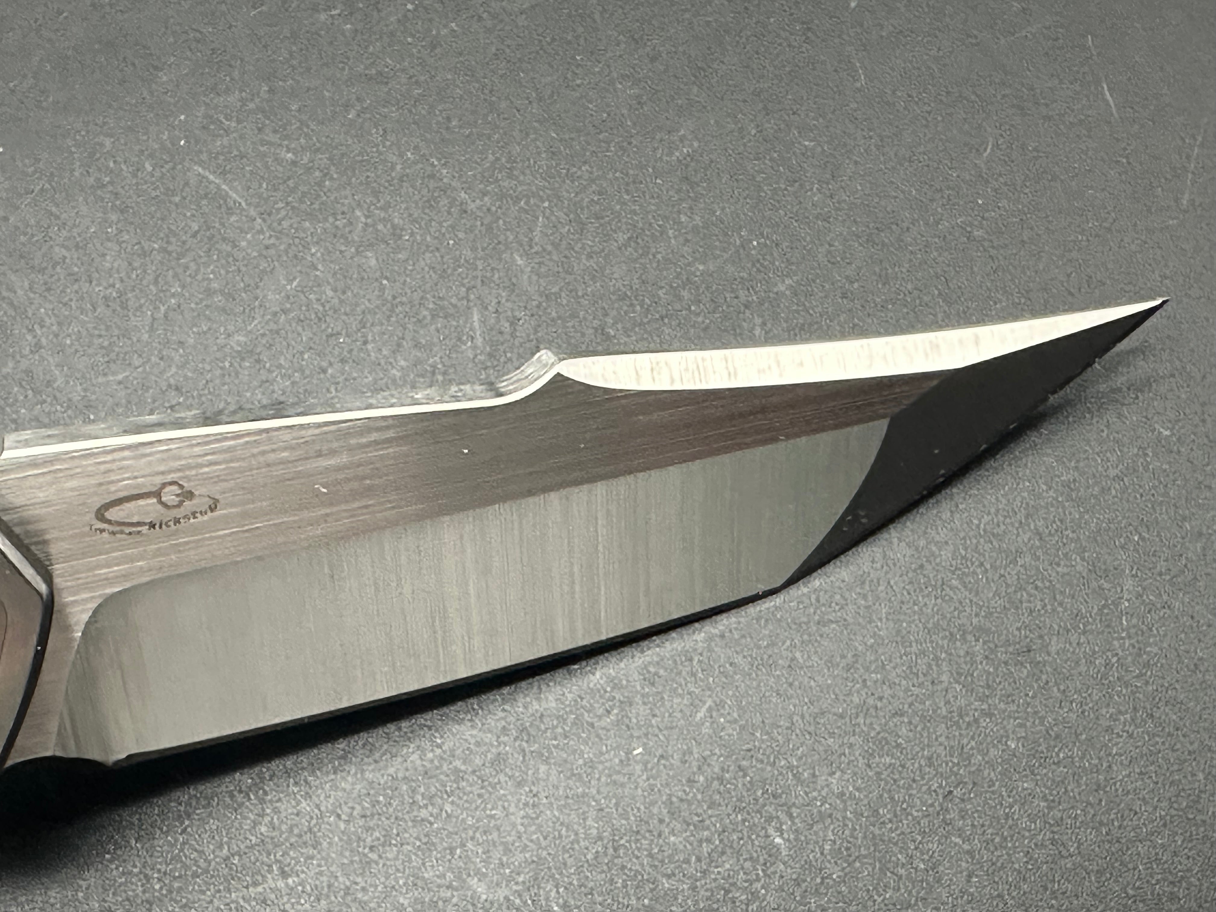 Wingman Ferus M390 Integral Titanium w/ Bronze Titanium Inlay