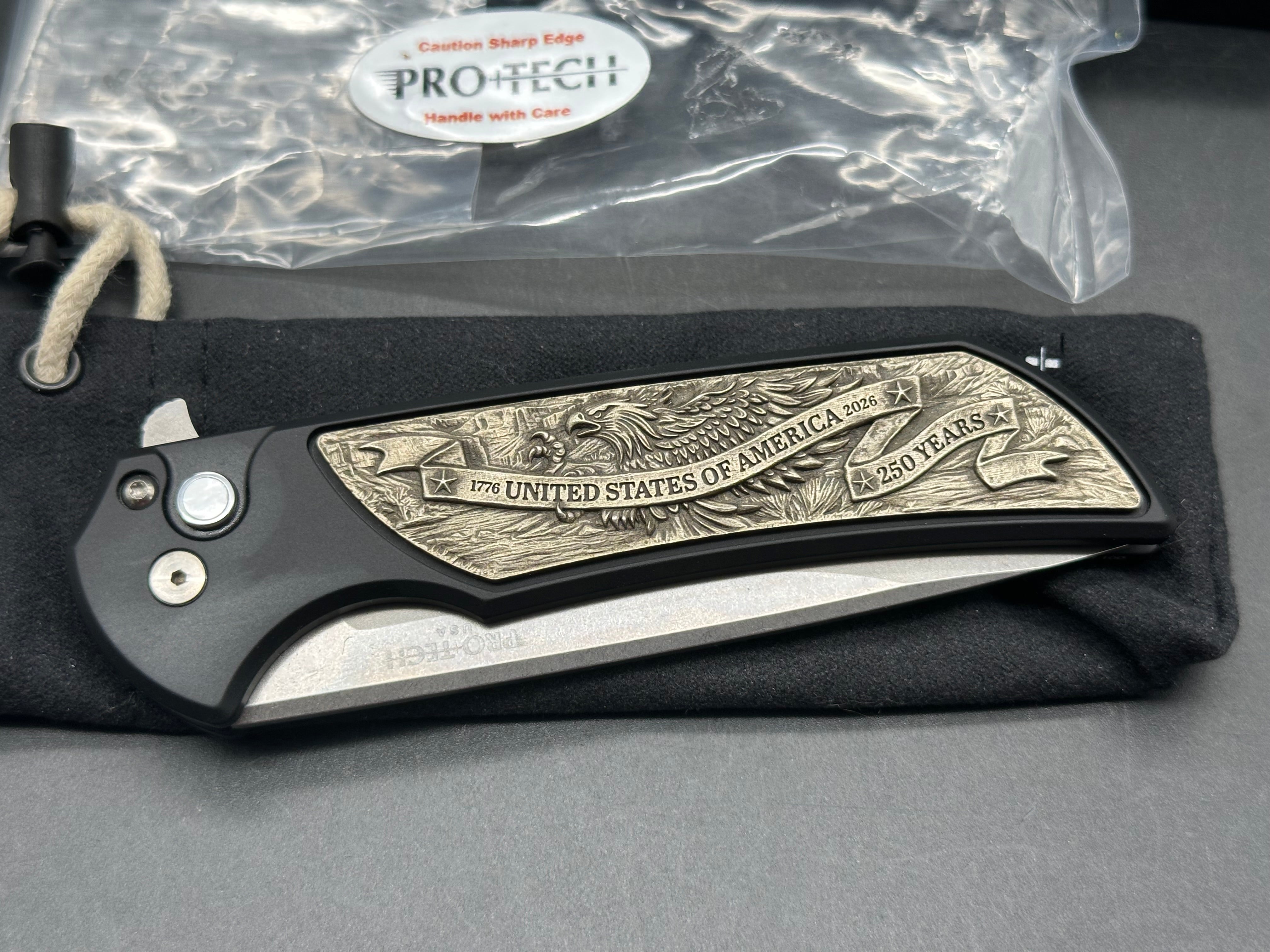 Protech Mordax Atlanta Blade Show exclusive #6/100 250th USA Anniversary