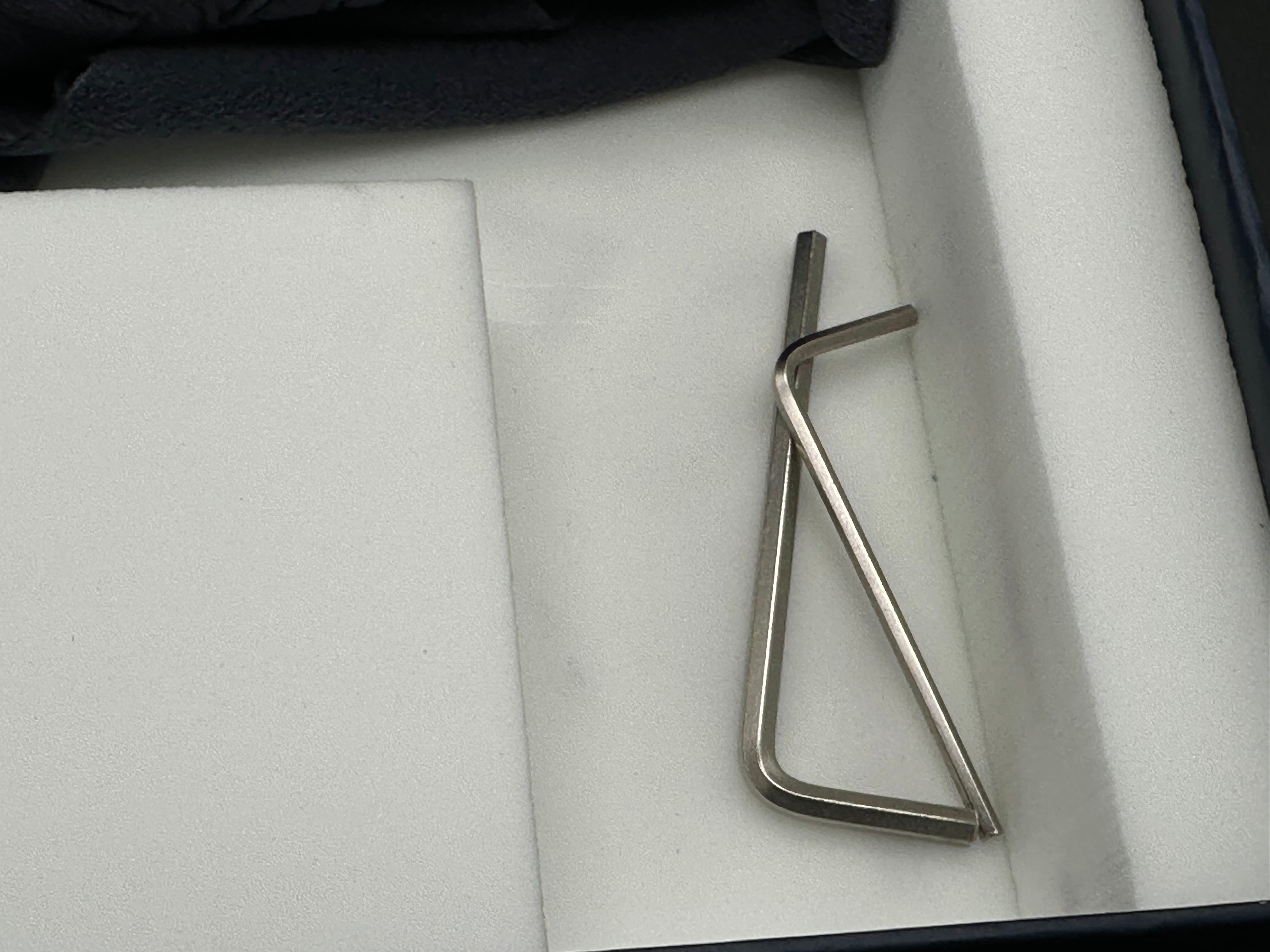 CRK Small Inkosi S35V plain Jane drop point user with snail trails