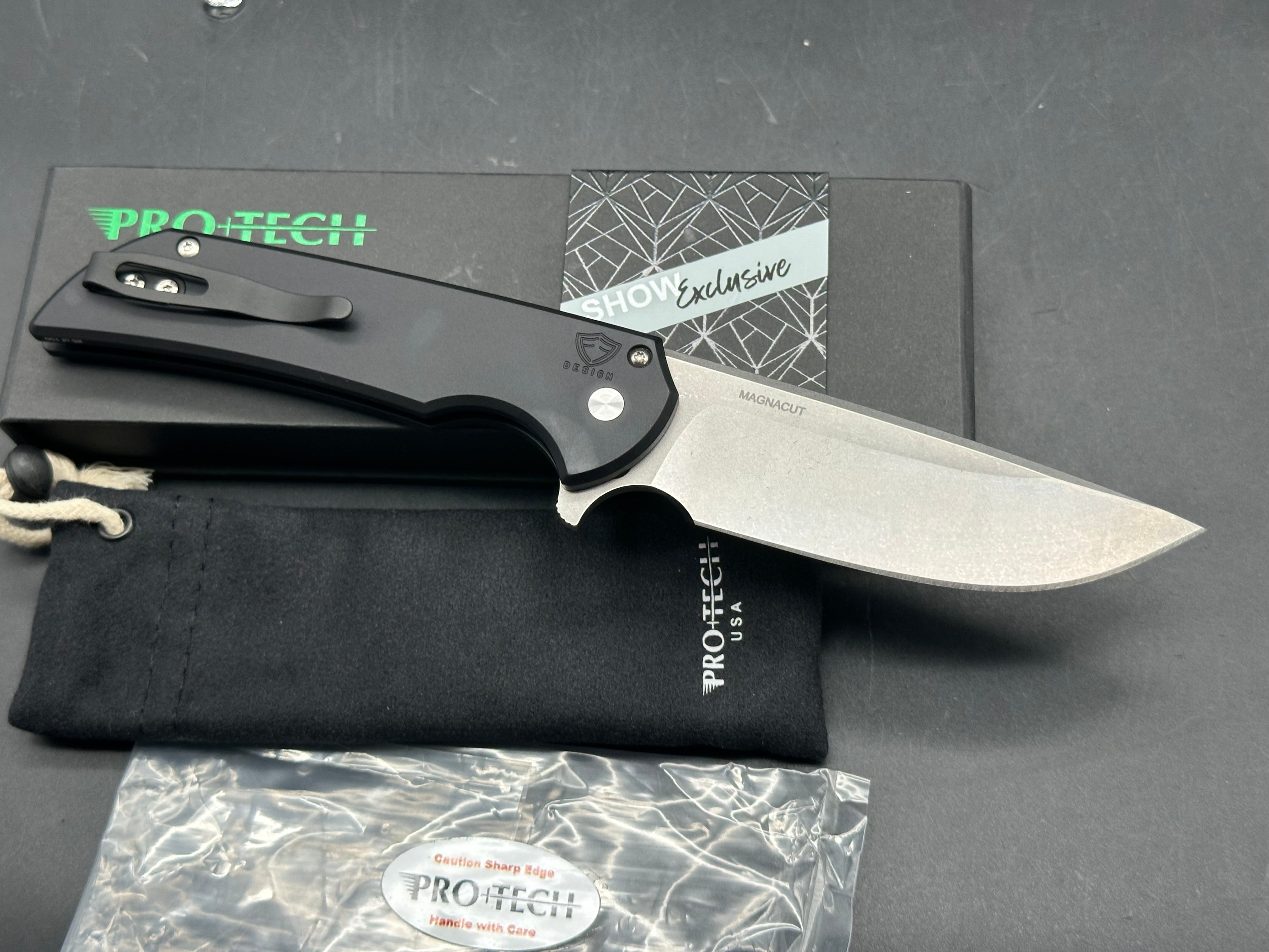 Protech Mordax Button Lock Flipper USA 250th - Magnacut Blade Show Atlanta 2026 Exclusive #5/100