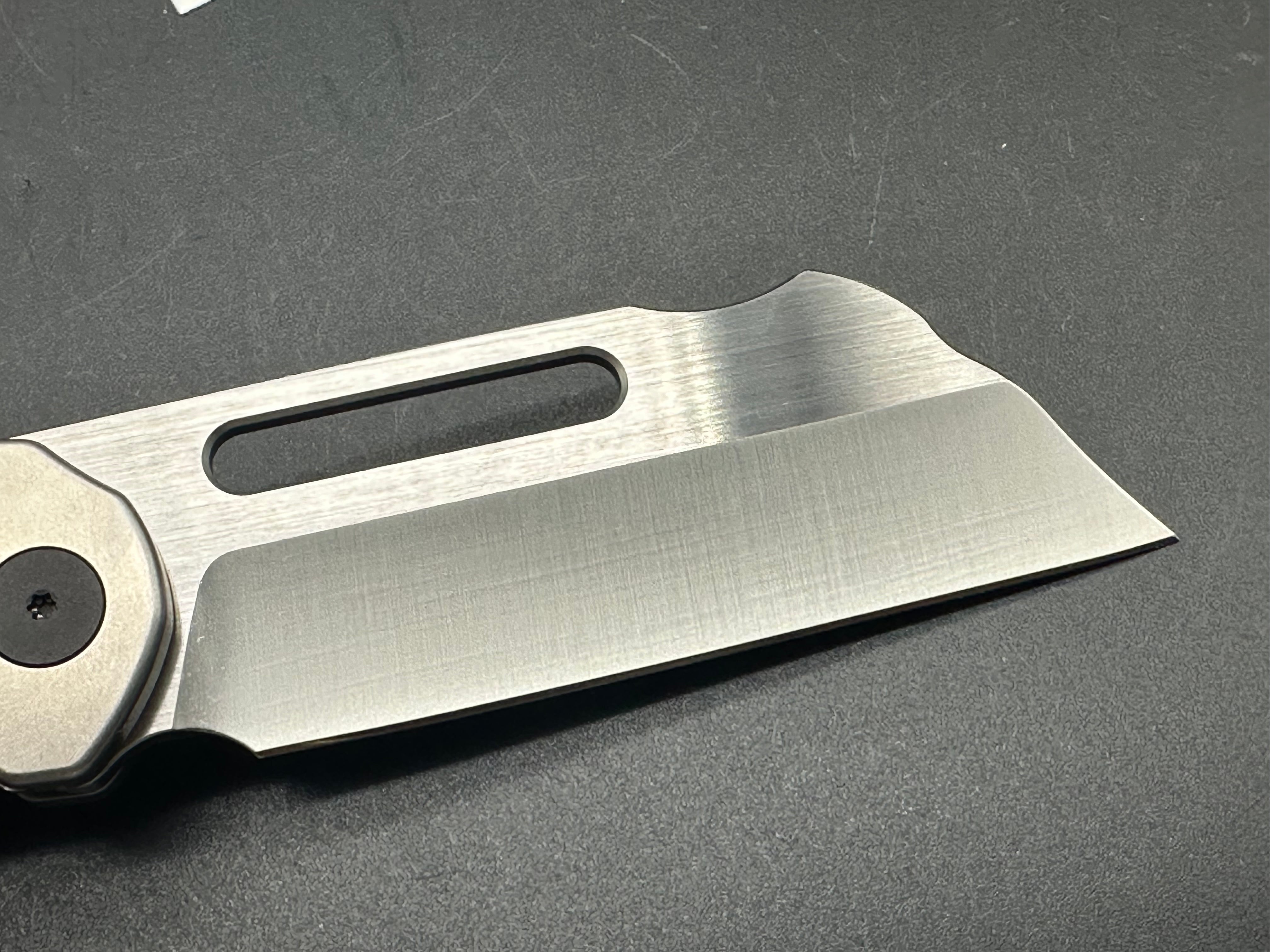 New Breed EDC Clydesdale titanium handle w/14C28N blade