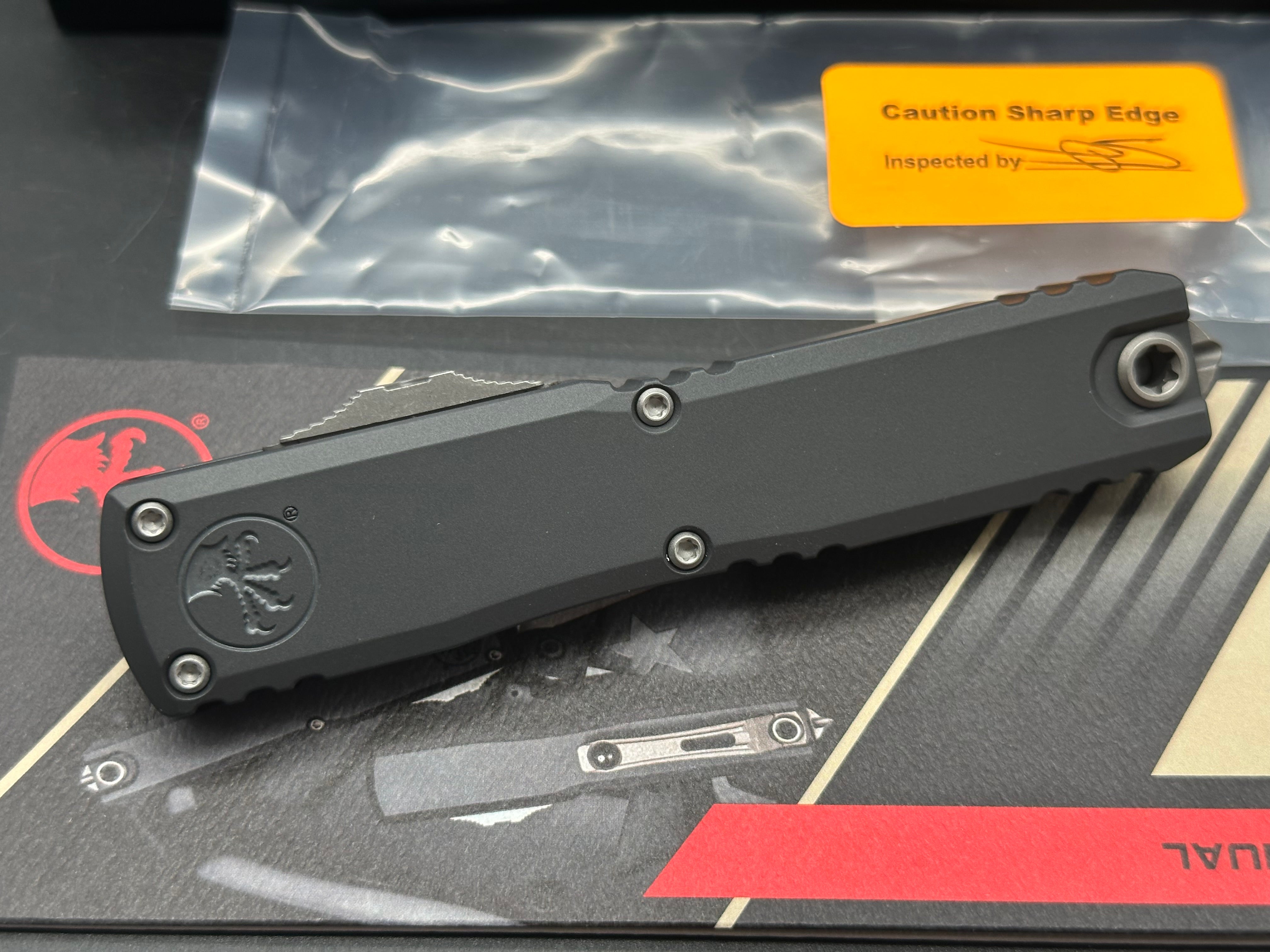 Microtech Ultratech Gen IV Blade Show special M390 blade