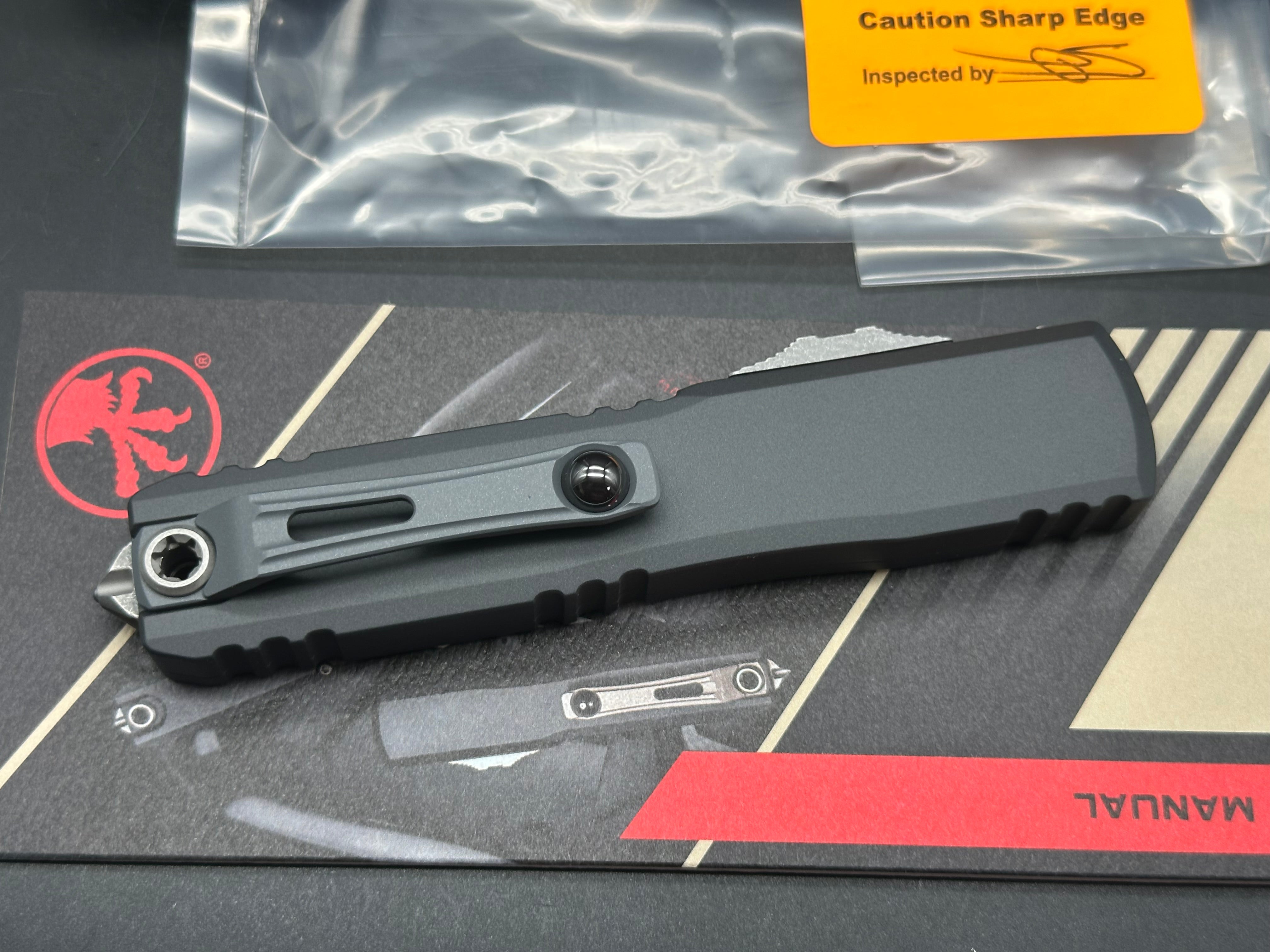 Microtech Ultratech Gen IV Blade Show special M390 blade