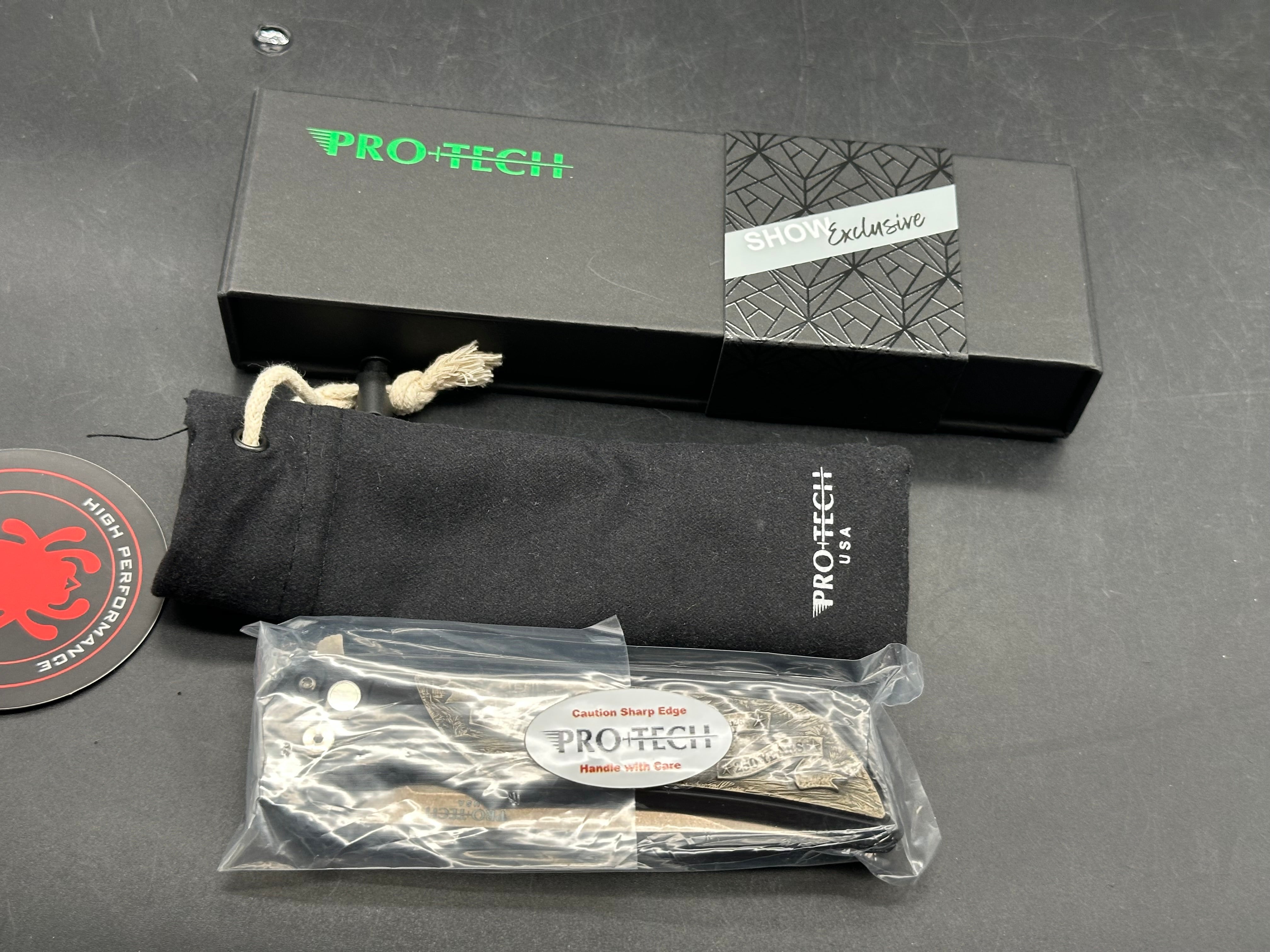 Protech Mordax Button Lock Flipper - Blade Show Atlanta 2026 Exclusive #3/100