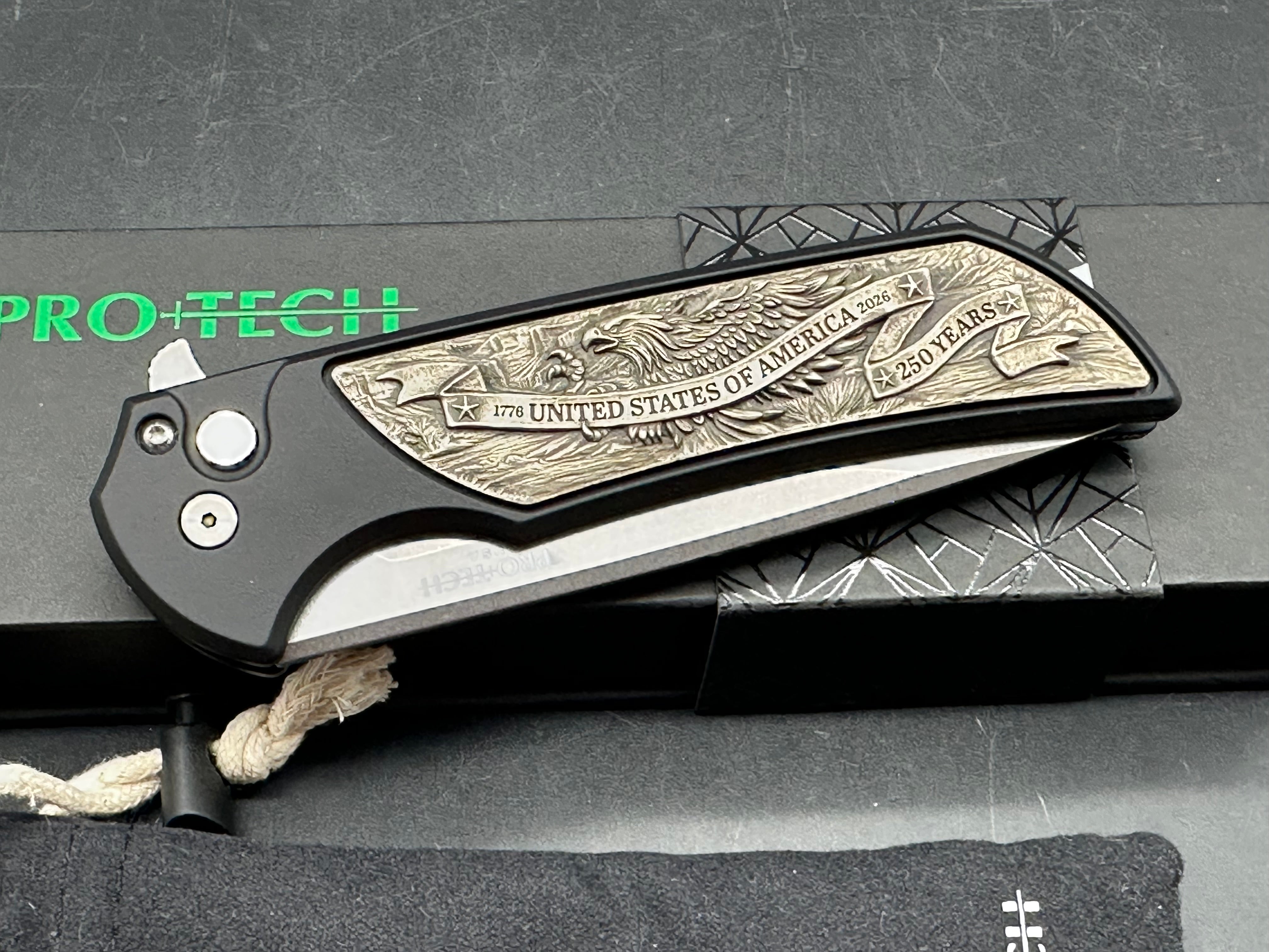 Protech Mordax Button Lock Flipper - Blade Show Atlanta 2026 Exclusive #3/100