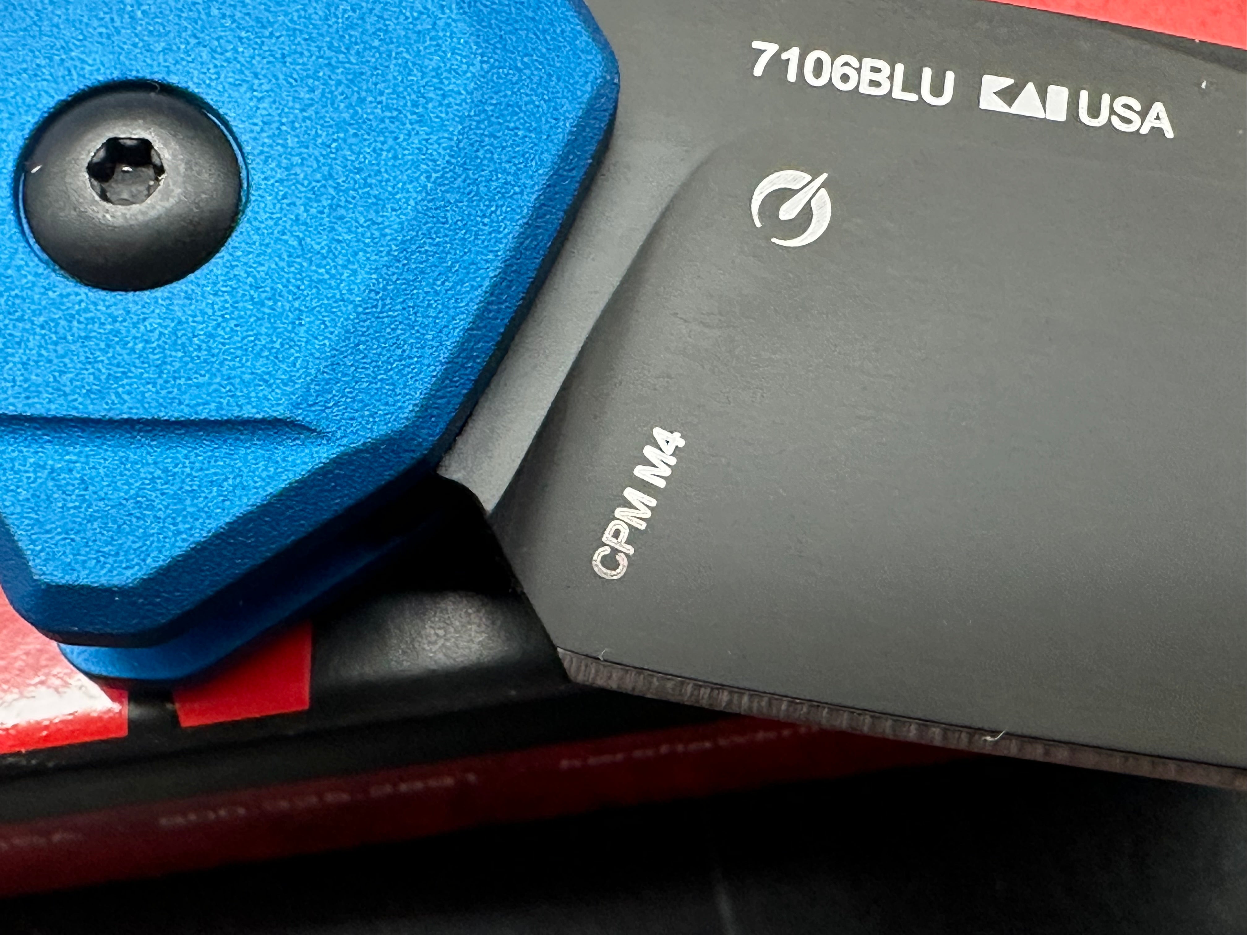 Kershaw Launch 21 Blue Aluminum Handles CPM M4