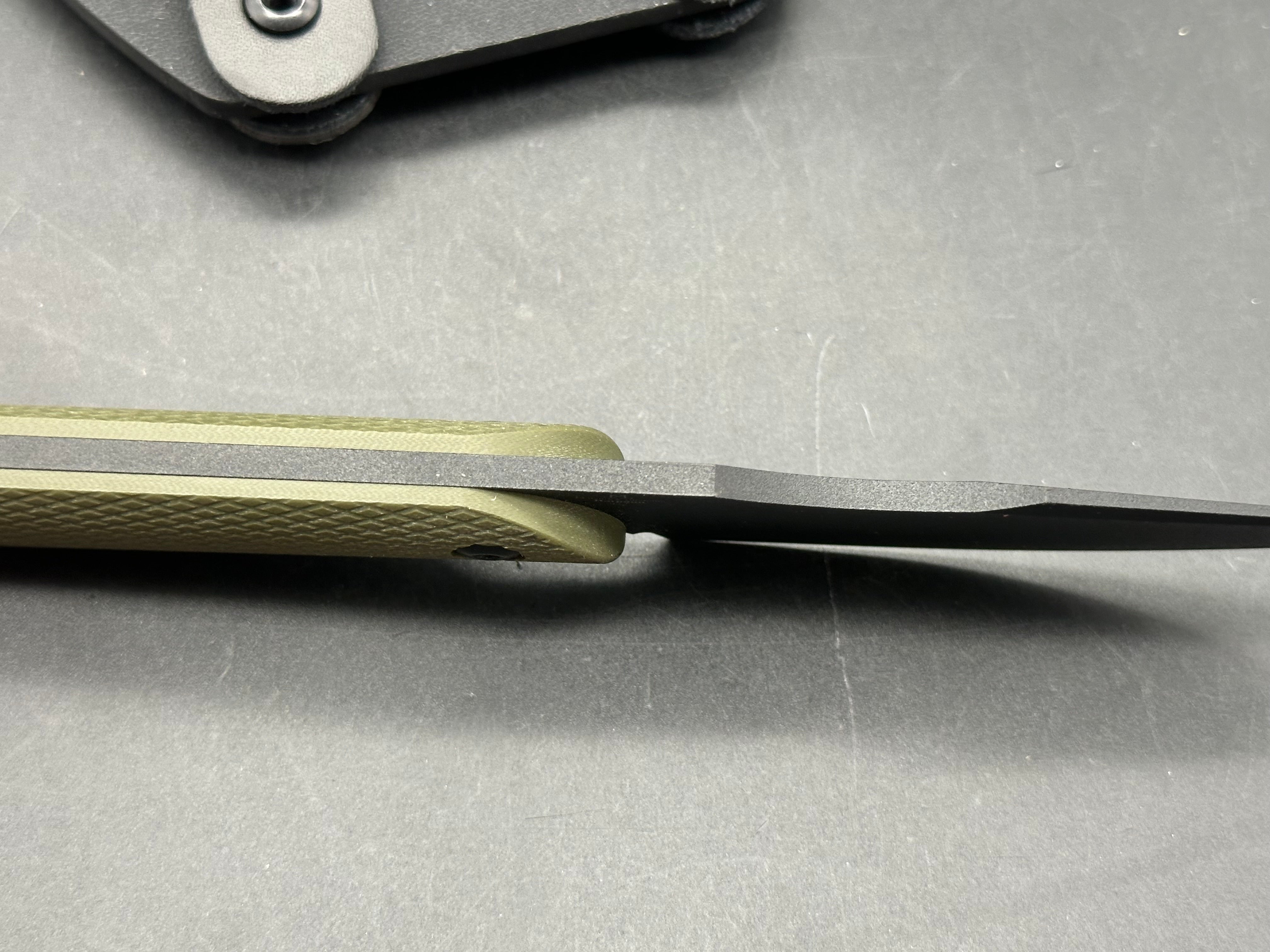 Kizer Harpoon fixed blade /3.8 inch D2 blade