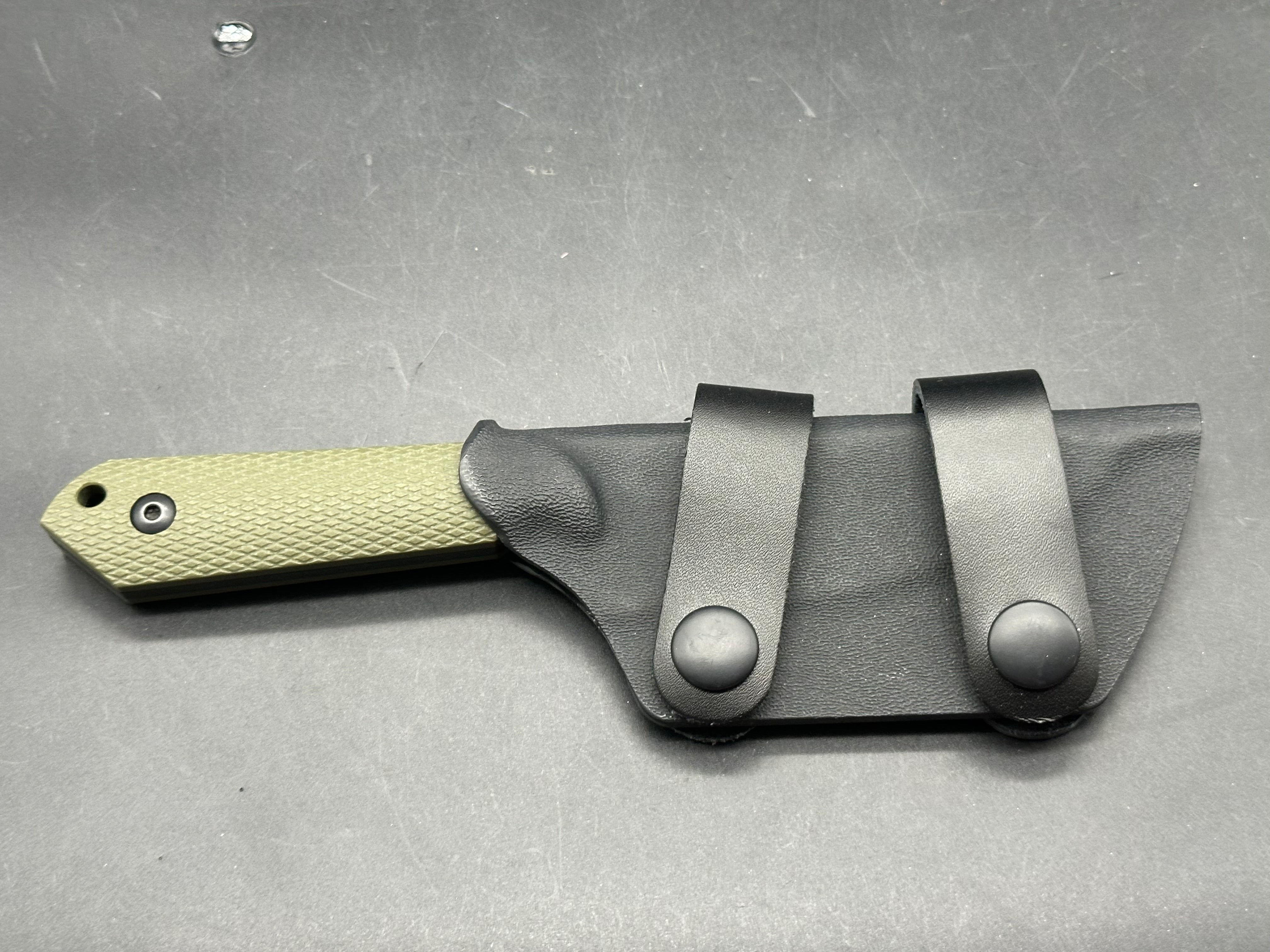 Kizer Harpoon fixed blade /3.8 inch D2 blade