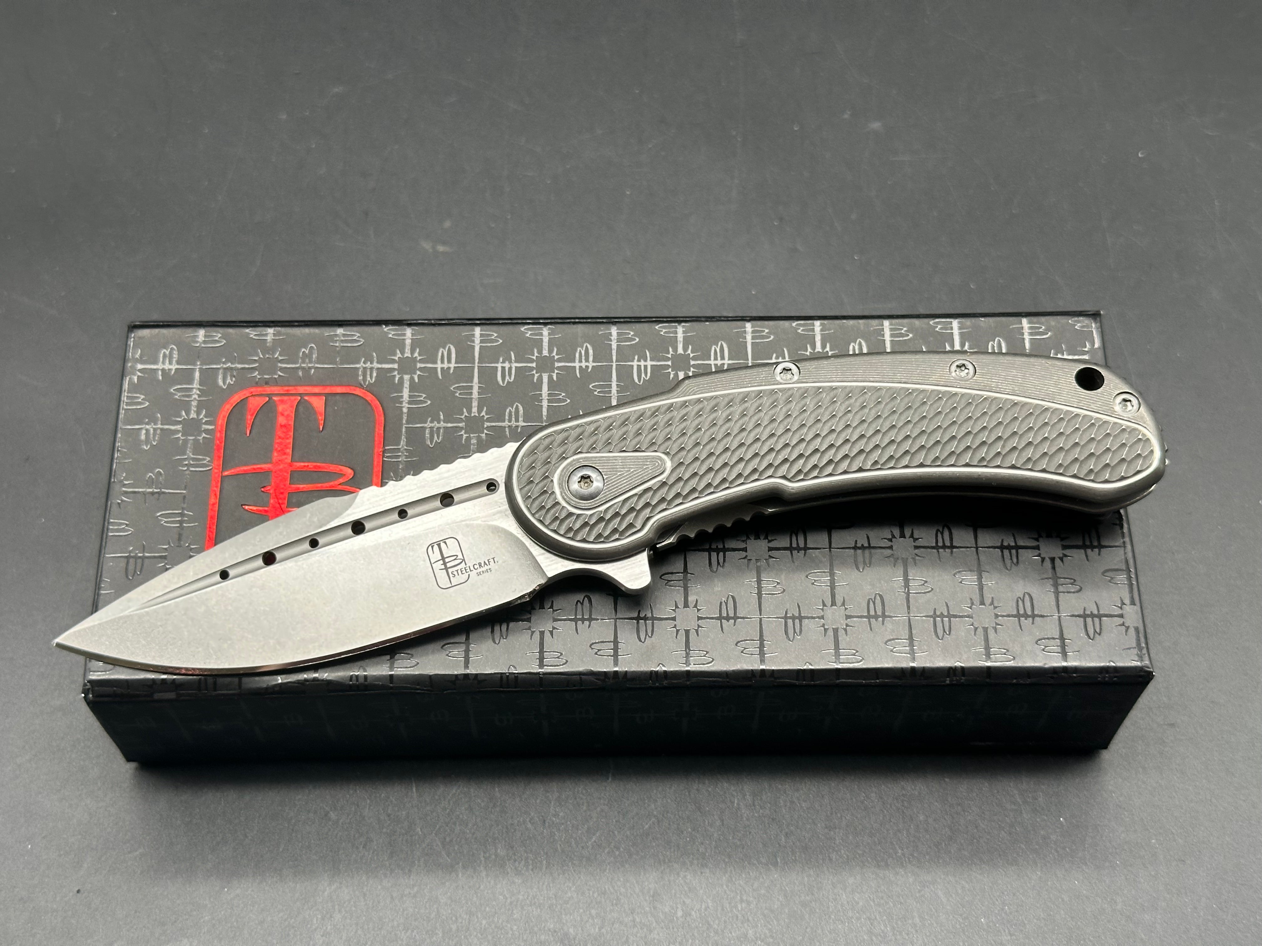 Todd Begg Steelcraft series Mini Bodega, titanium handle, S35VN blade