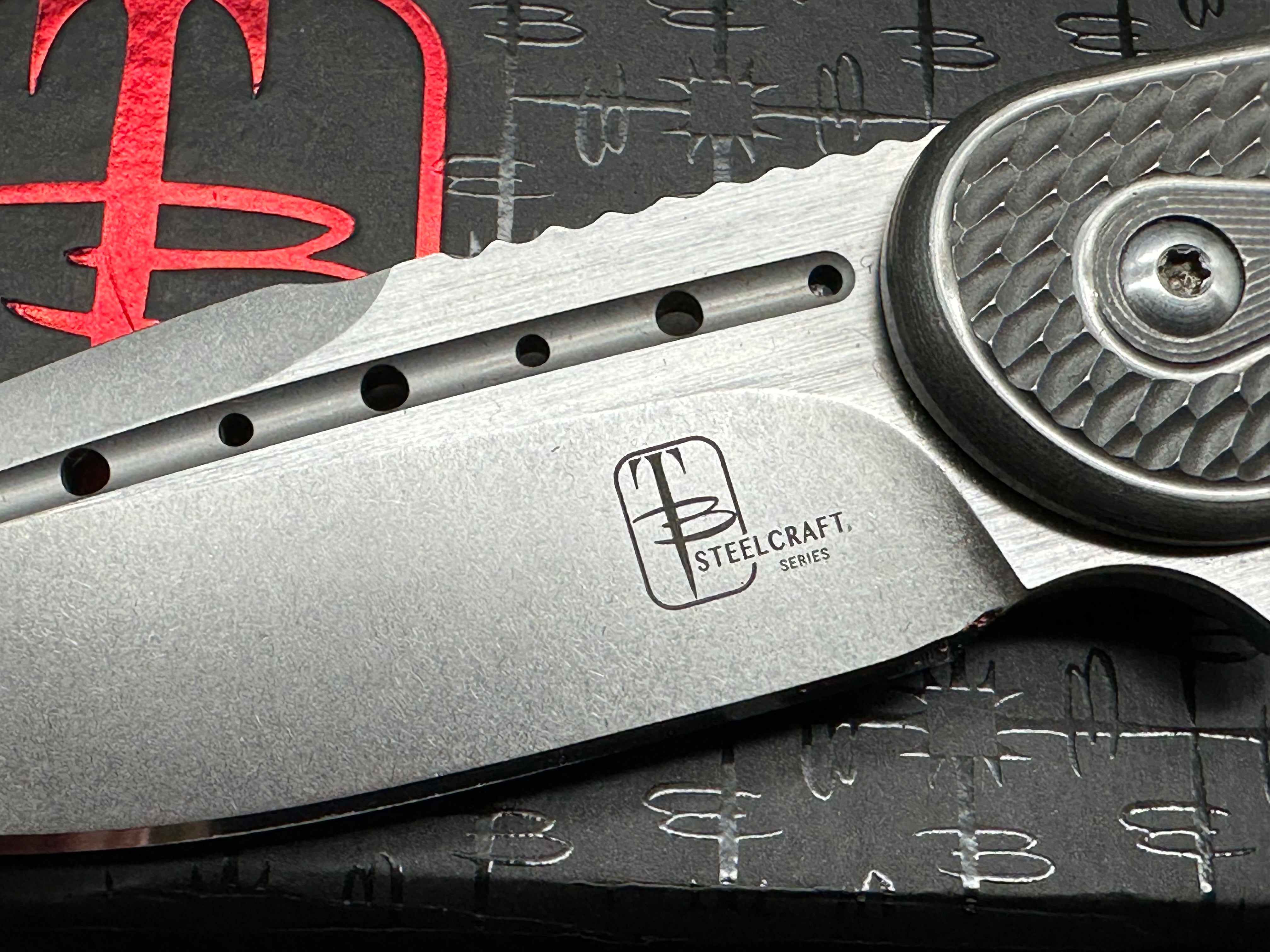 Todd Begg Steelcraft series Mini Bodega, titanium handle, S35VN blade