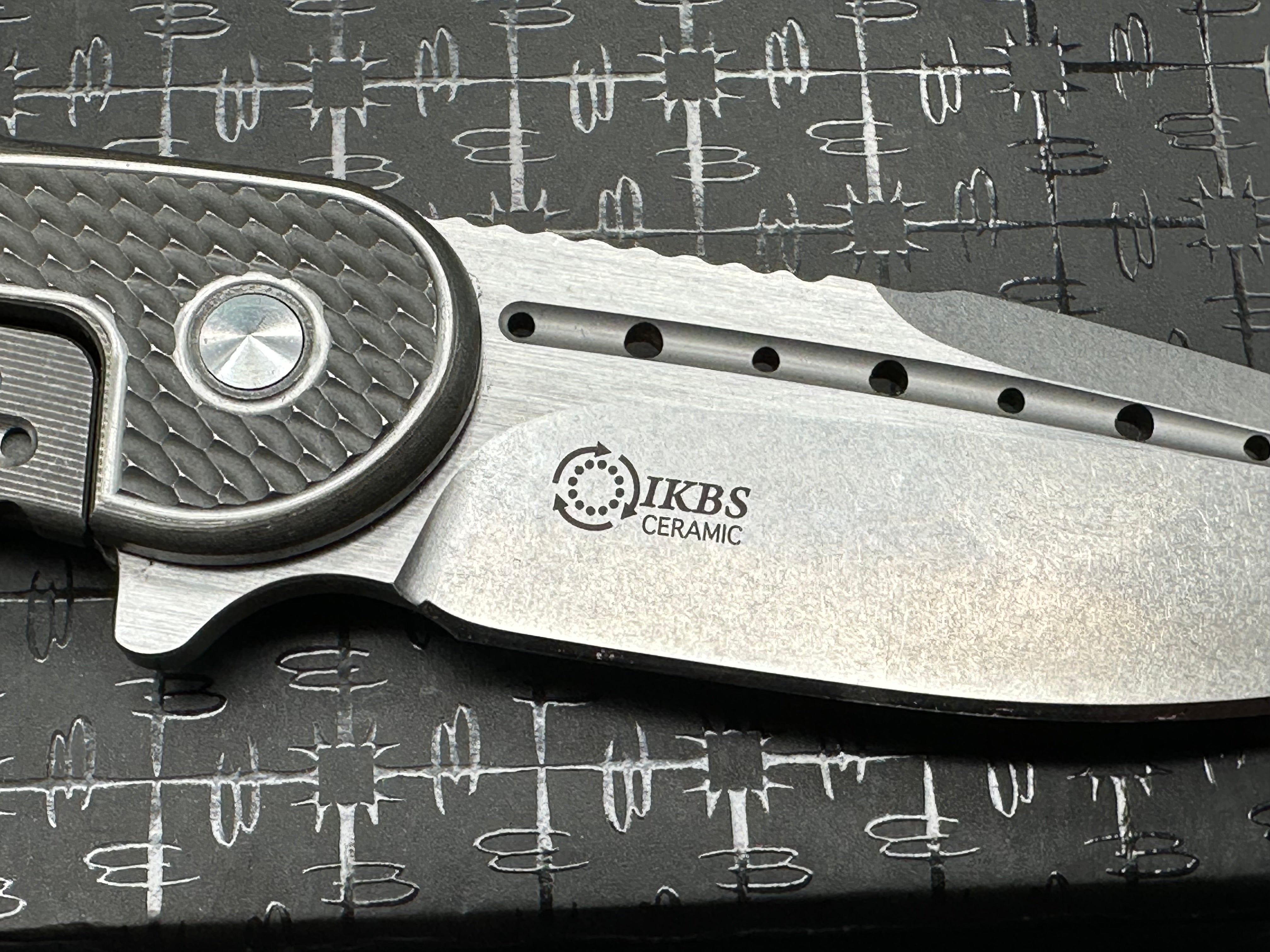 Todd Begg Steelcraft series Mini Bodega, titanium handle, S35VN blade