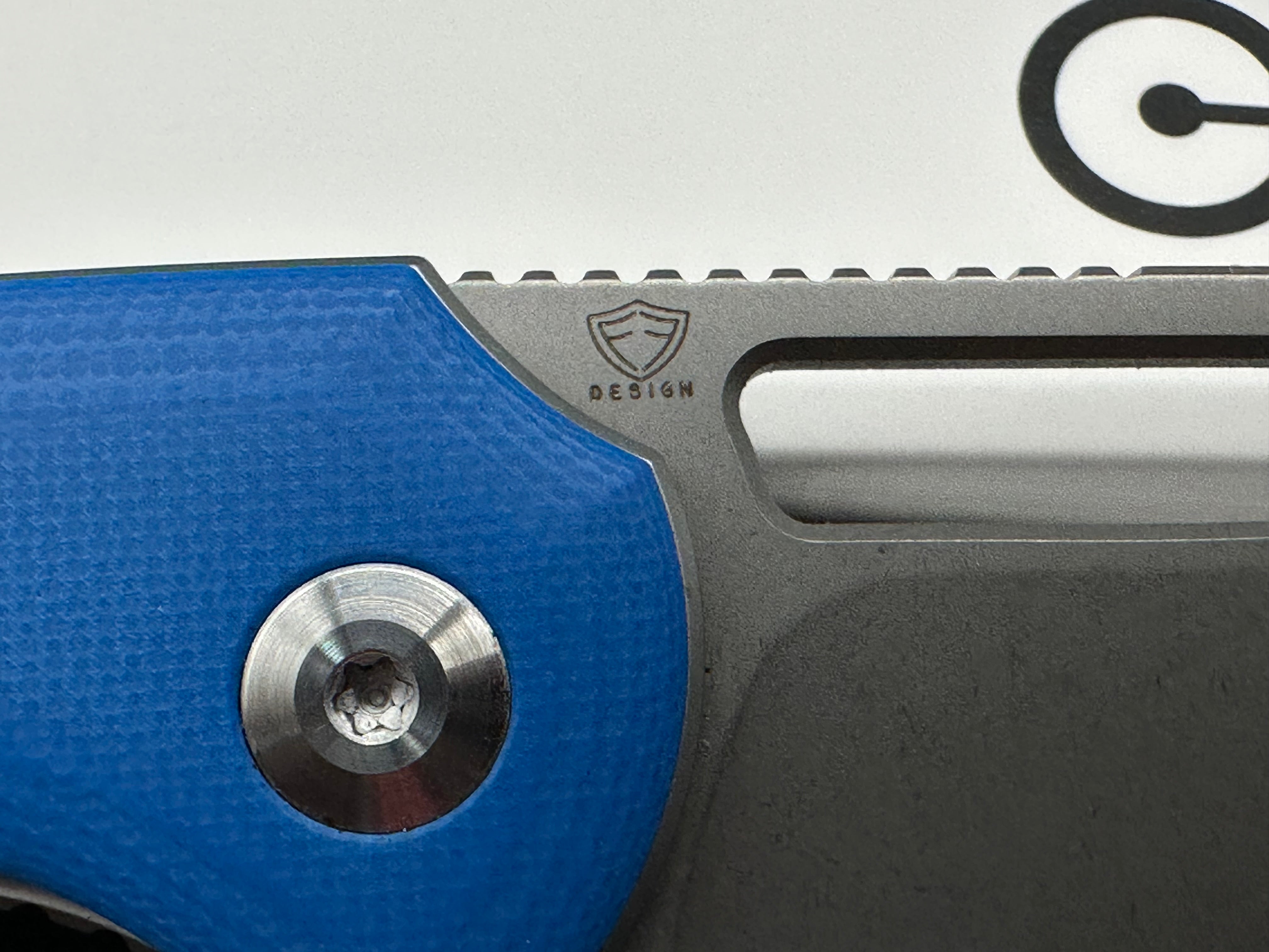 CIVIVI Ferrum Forge Odium Liner Lock Knife Blue G-10 (2.6" Stonewash)