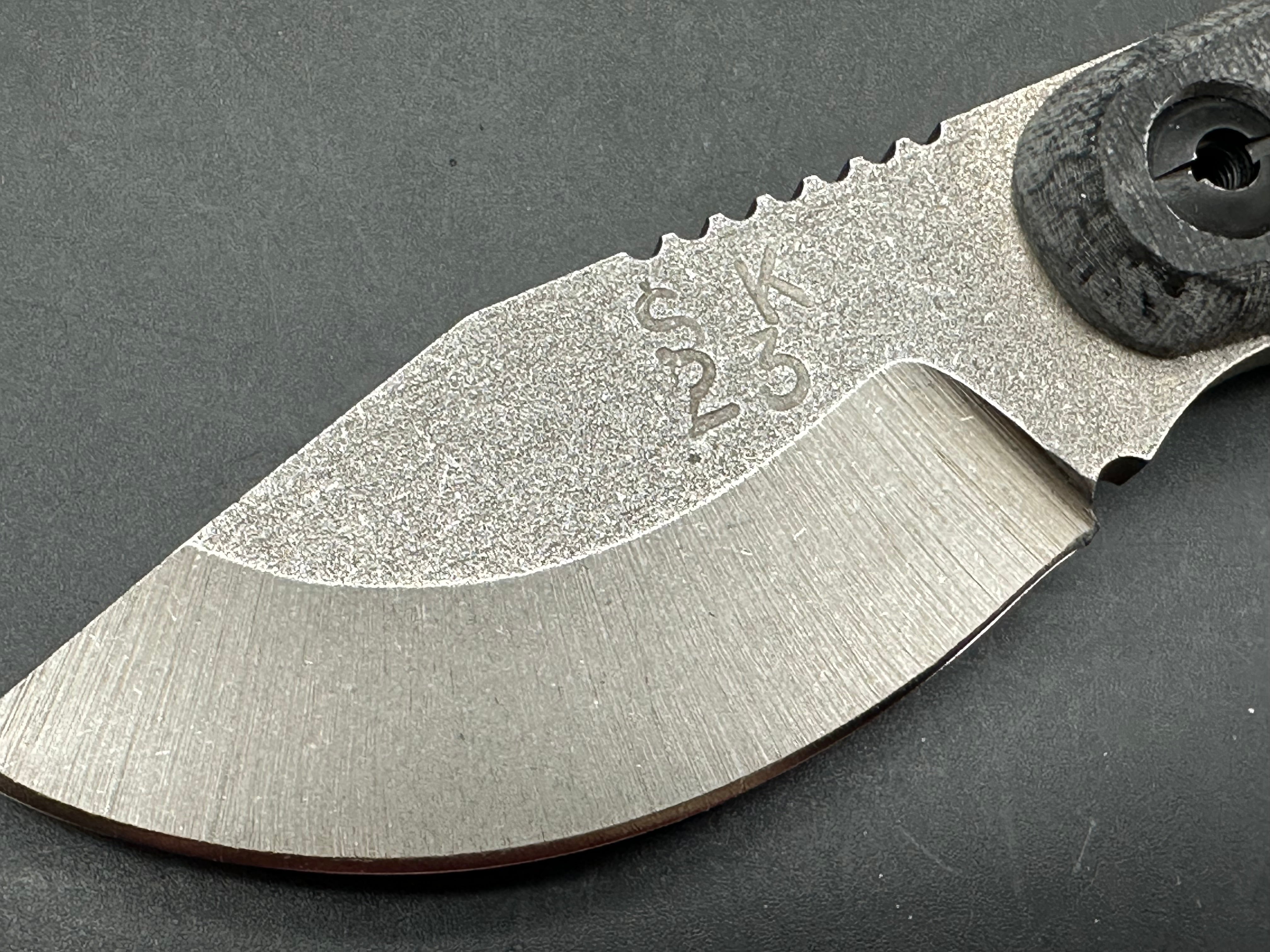 Shed Knives SK23 Skur Fixed blade knife 154cm steel