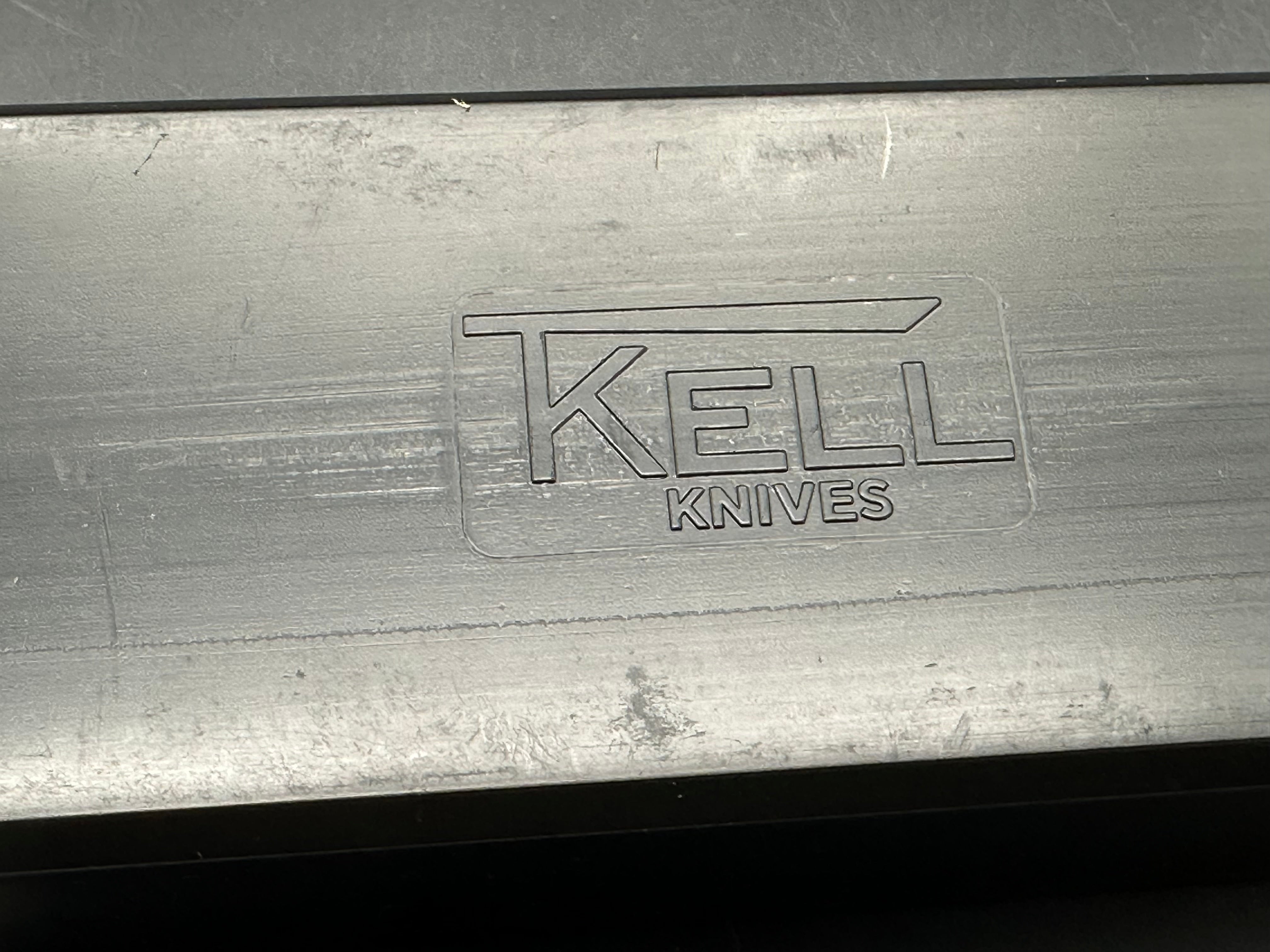 T Kell Raider is AEB-L steel Blue Midnight handle