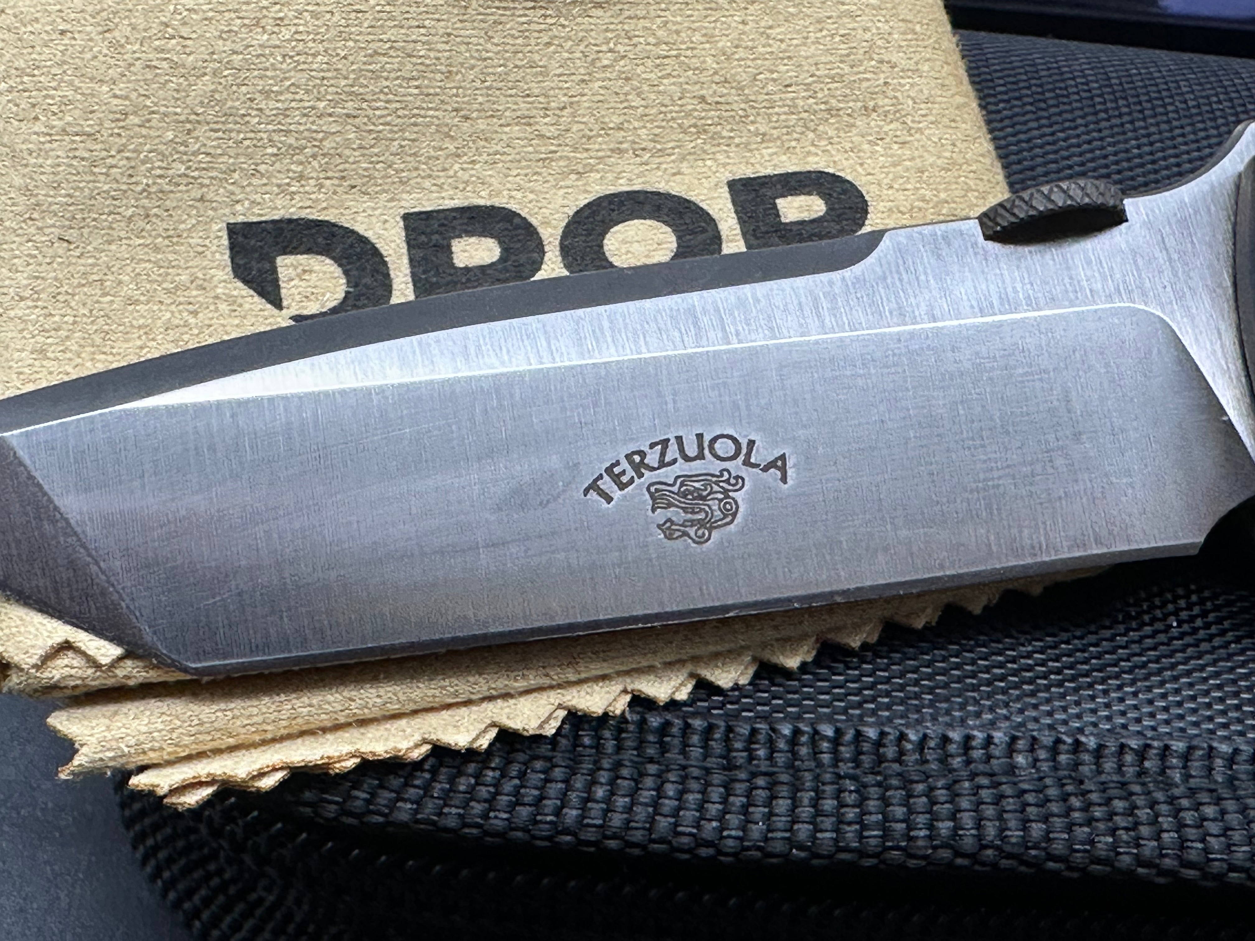 Drop Terzuola ATCF, S35VN blade, carbon fiber handle