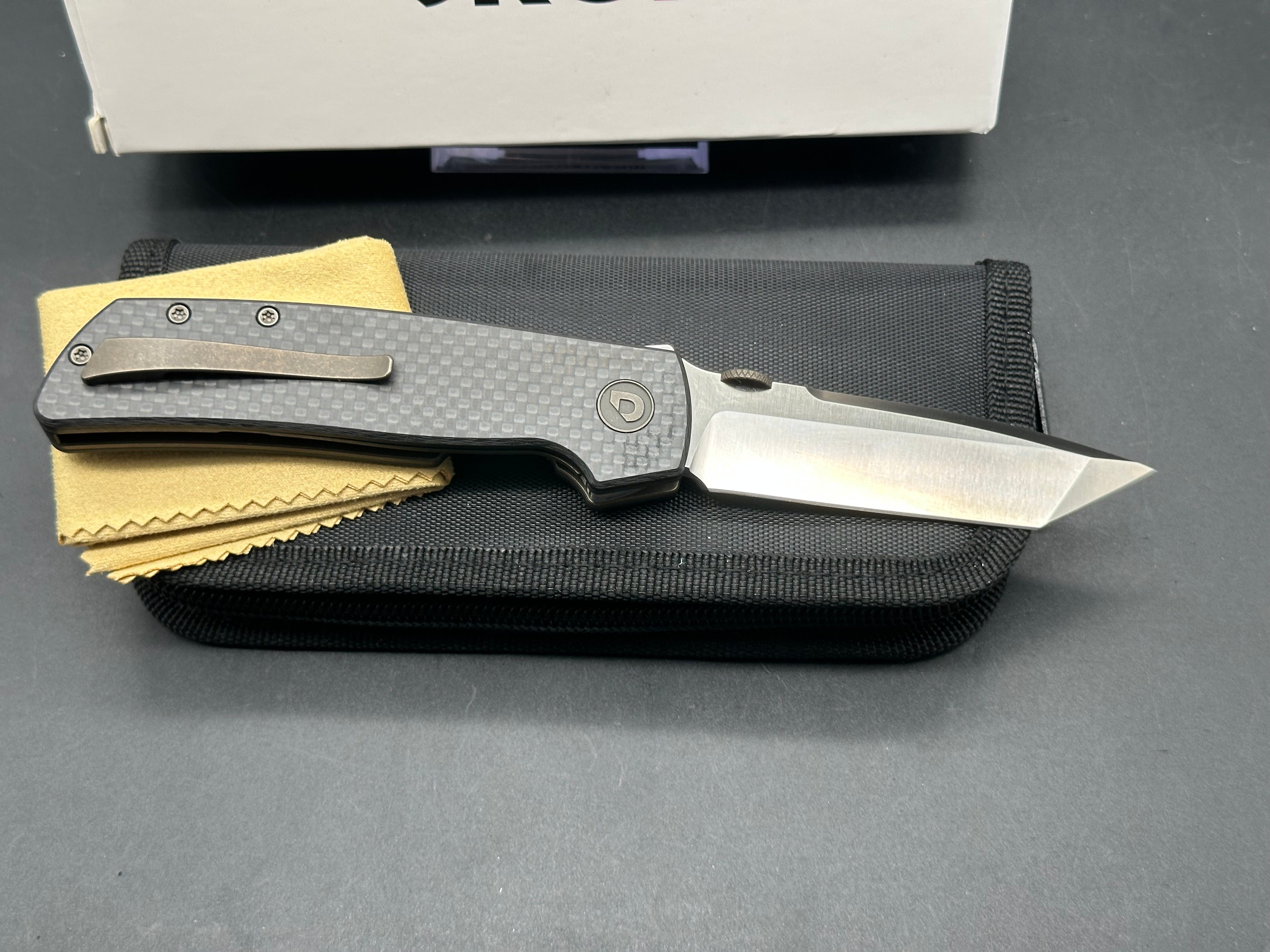 Drop Terzuola ATCF, S35VN blade, carbon fiber handle