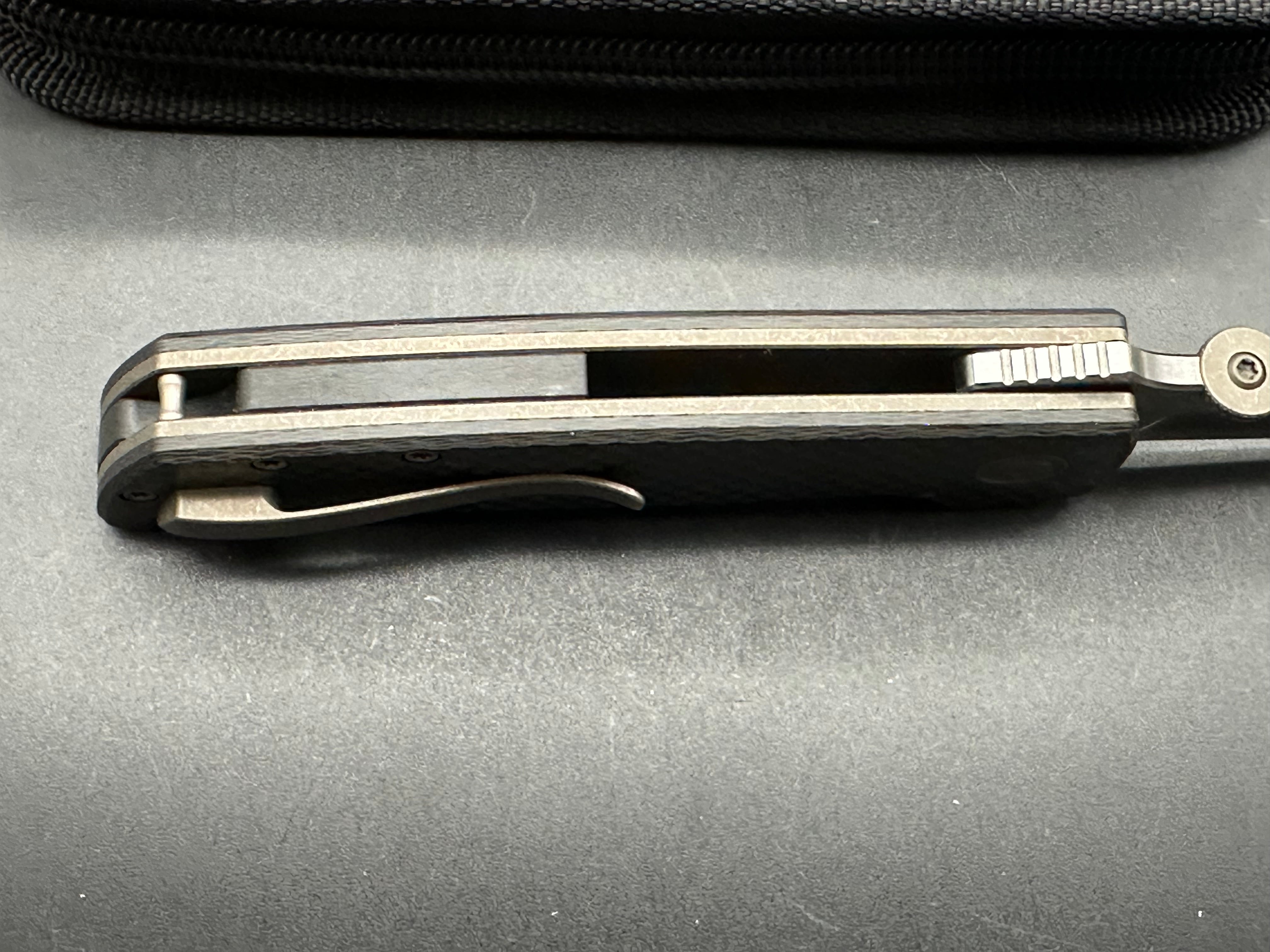 Drop Terzuola ATCF, S35VN blade, carbon fiber handle