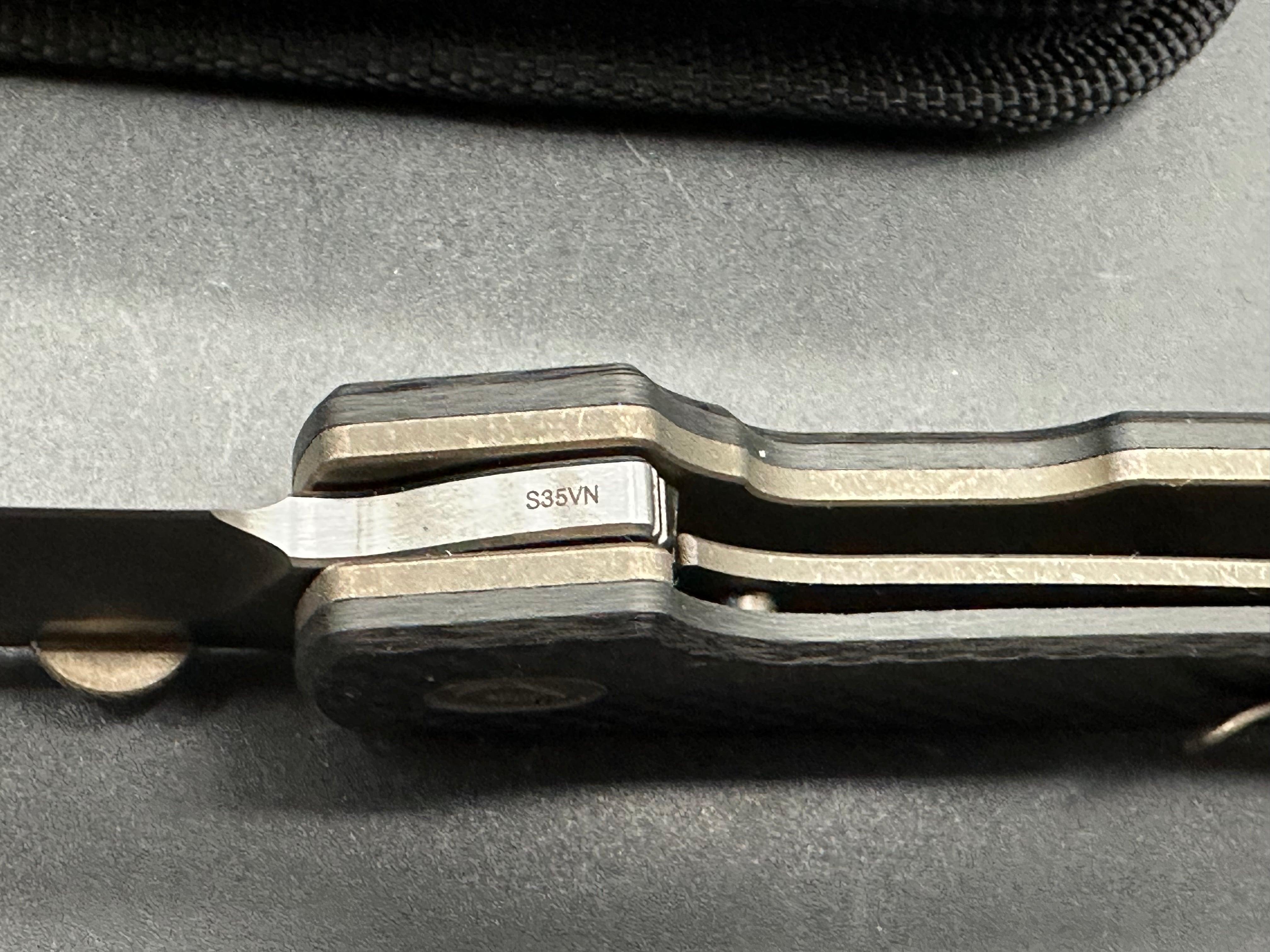 Drop Terzuola ATCF, S35VN blade, carbon fiber handle