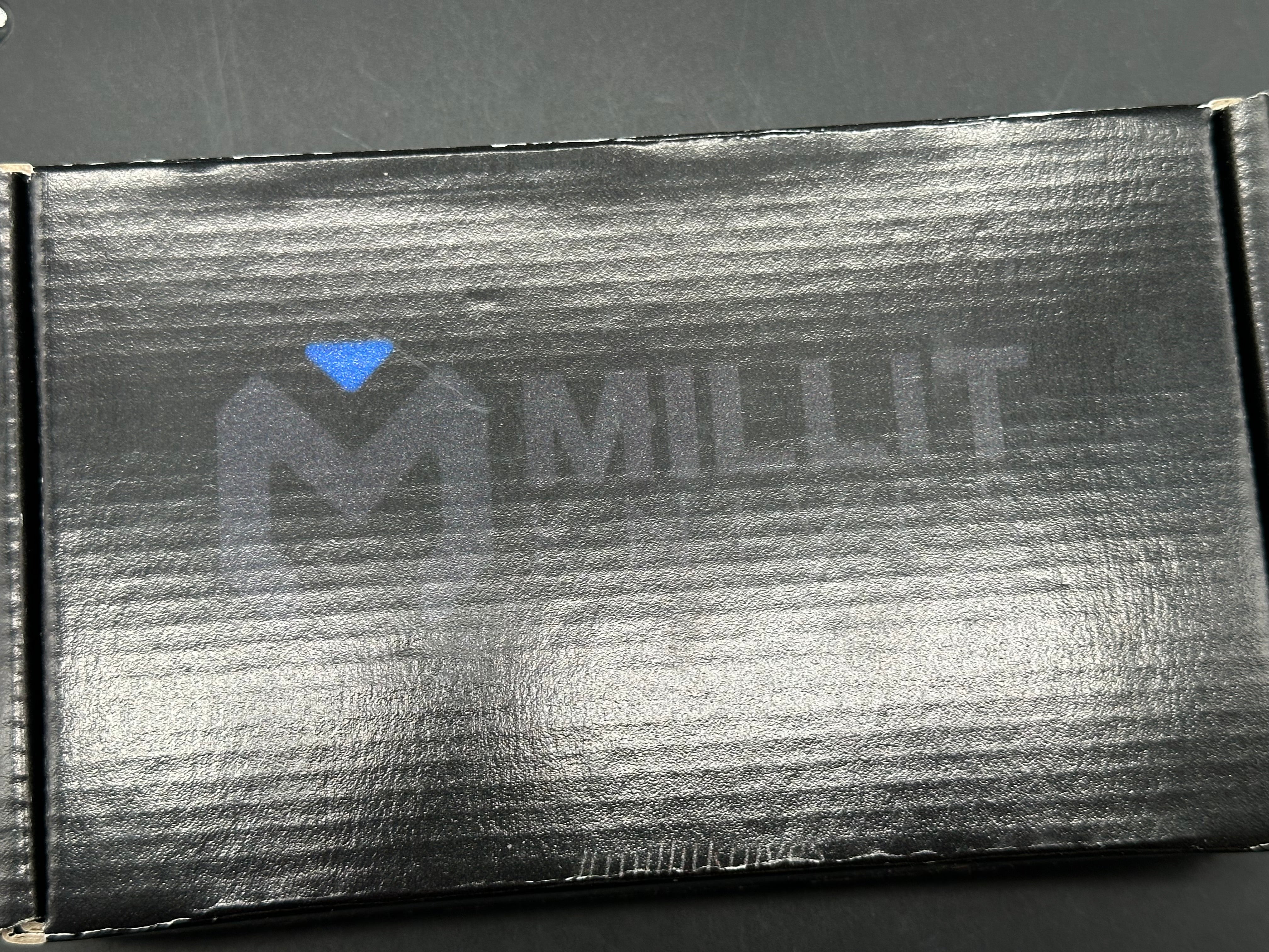Millit Overland, 3.17" CPM MagnaCut Stonewash Blade w/Carbon Fiber and Dark Stonewash Titanium Frame Lock Scales