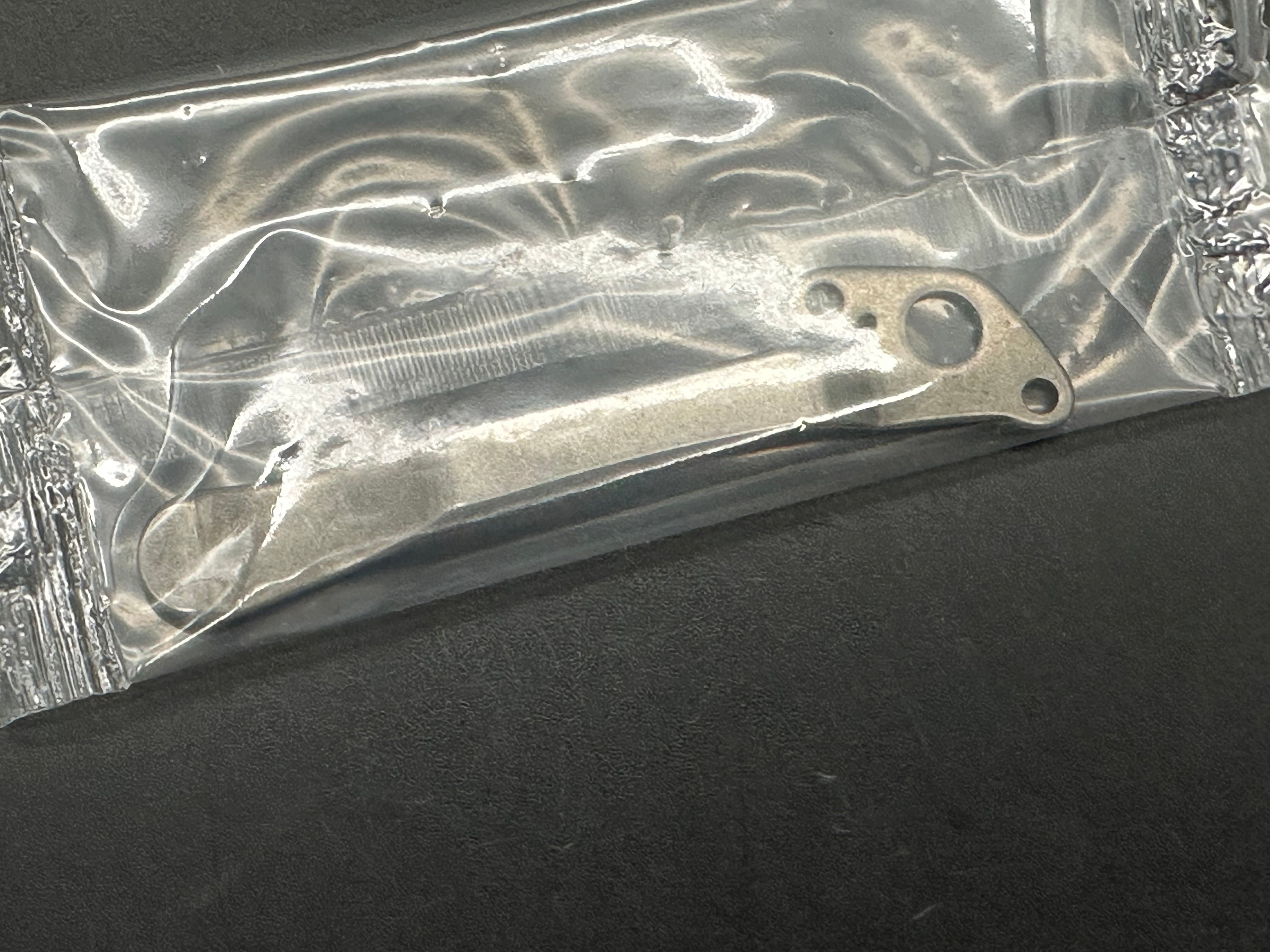 Demko AD 20.5 Shark Lock CPM 3V Tanto Stonewashed Blade with OD Green G10 Handle