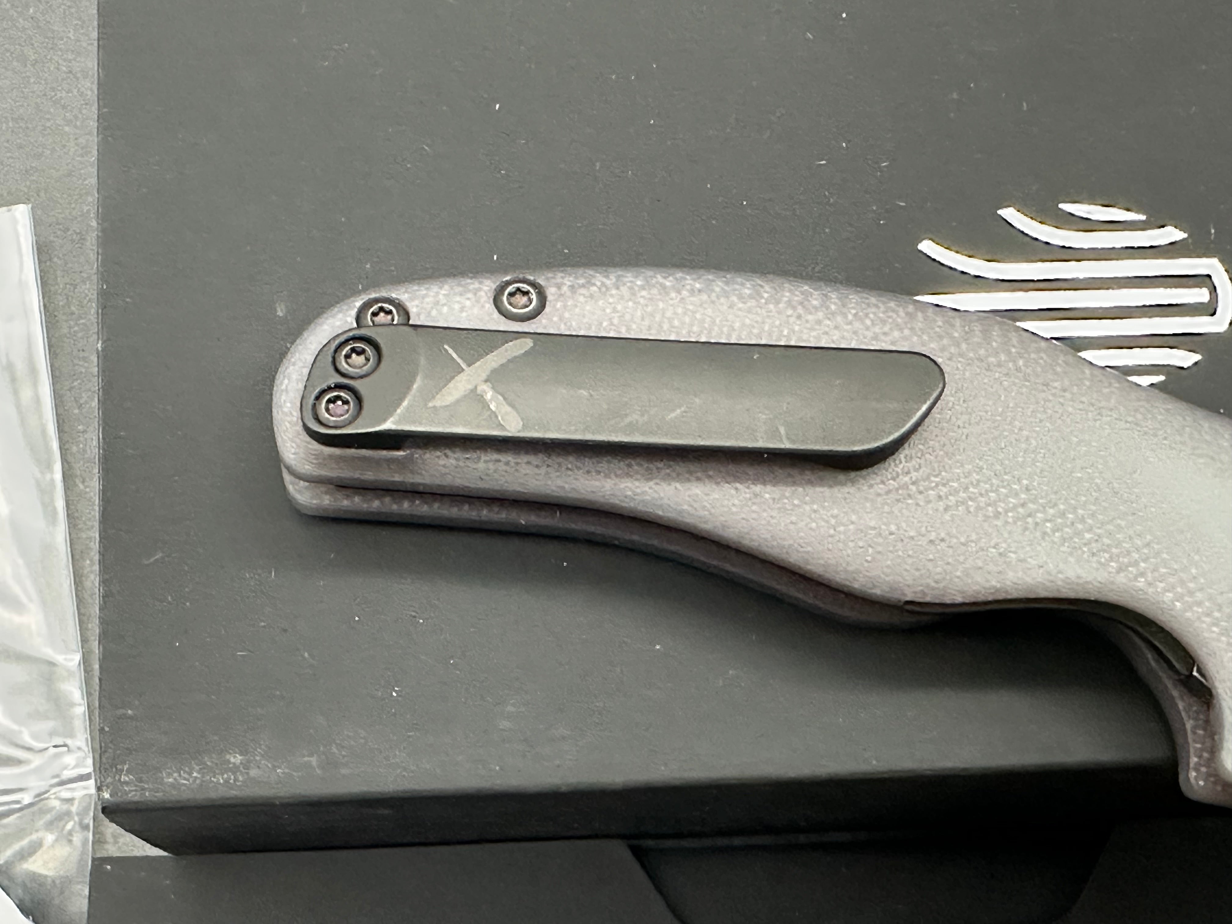 Kizer Mini Sheepdog Way of Knife & EDC Gearhouse Exclusive (Ki3488E3), Blackwashed M390 Blade