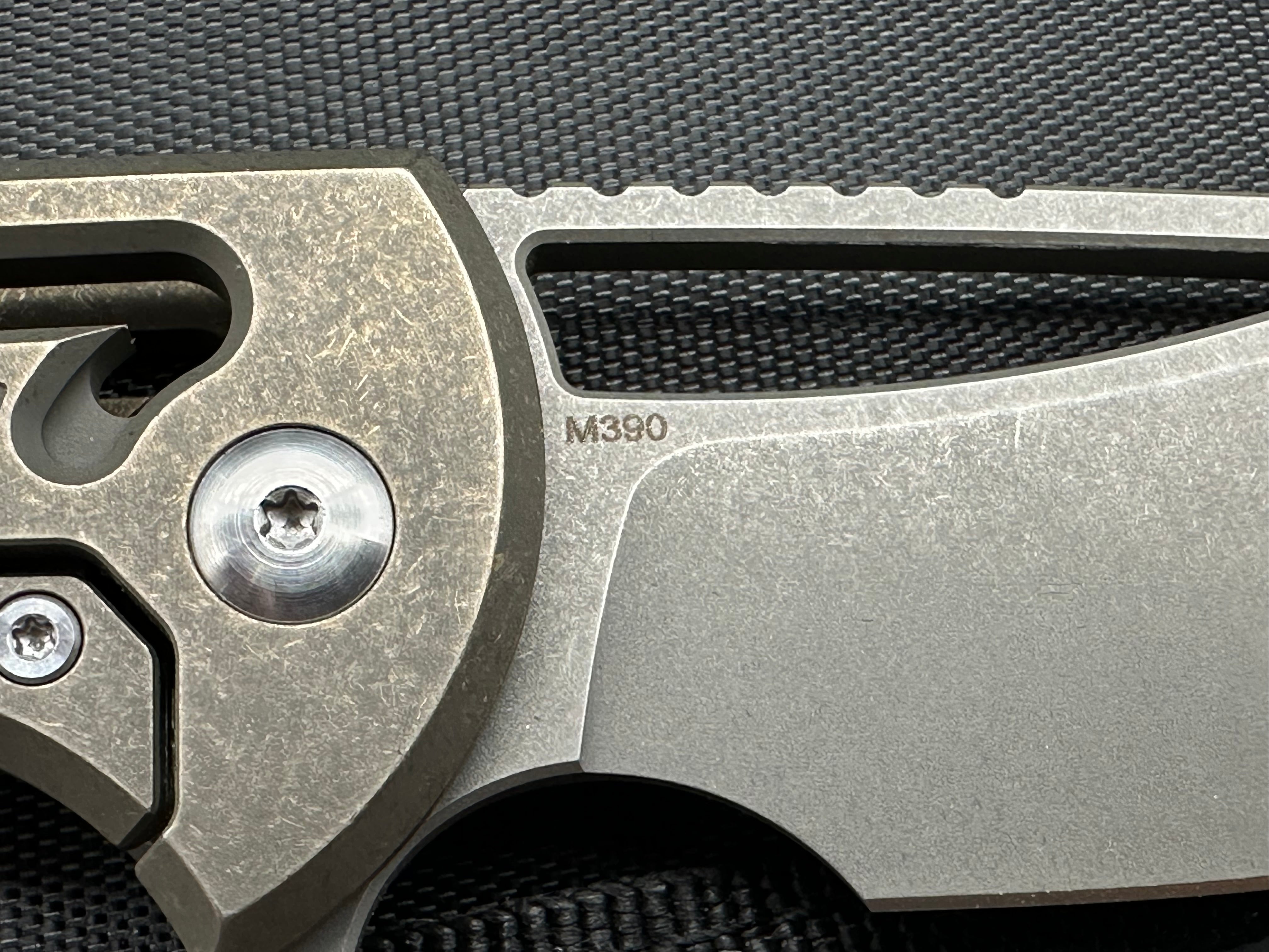 Ferrum Forge Pro Series Archbishop 2.0 "Open Space", Stonewashed M390 Blade