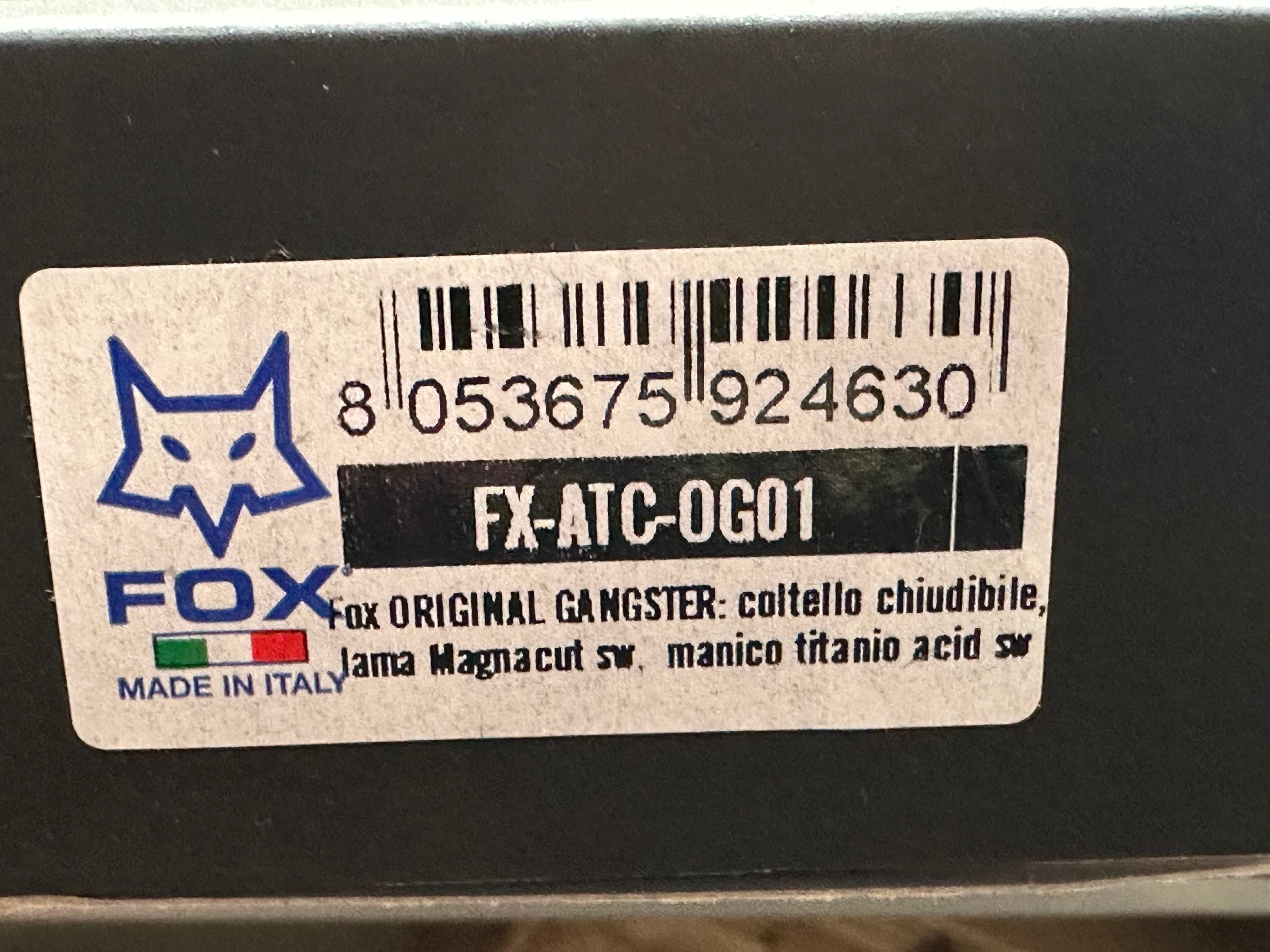 Fox Terzuola Original Gangster
