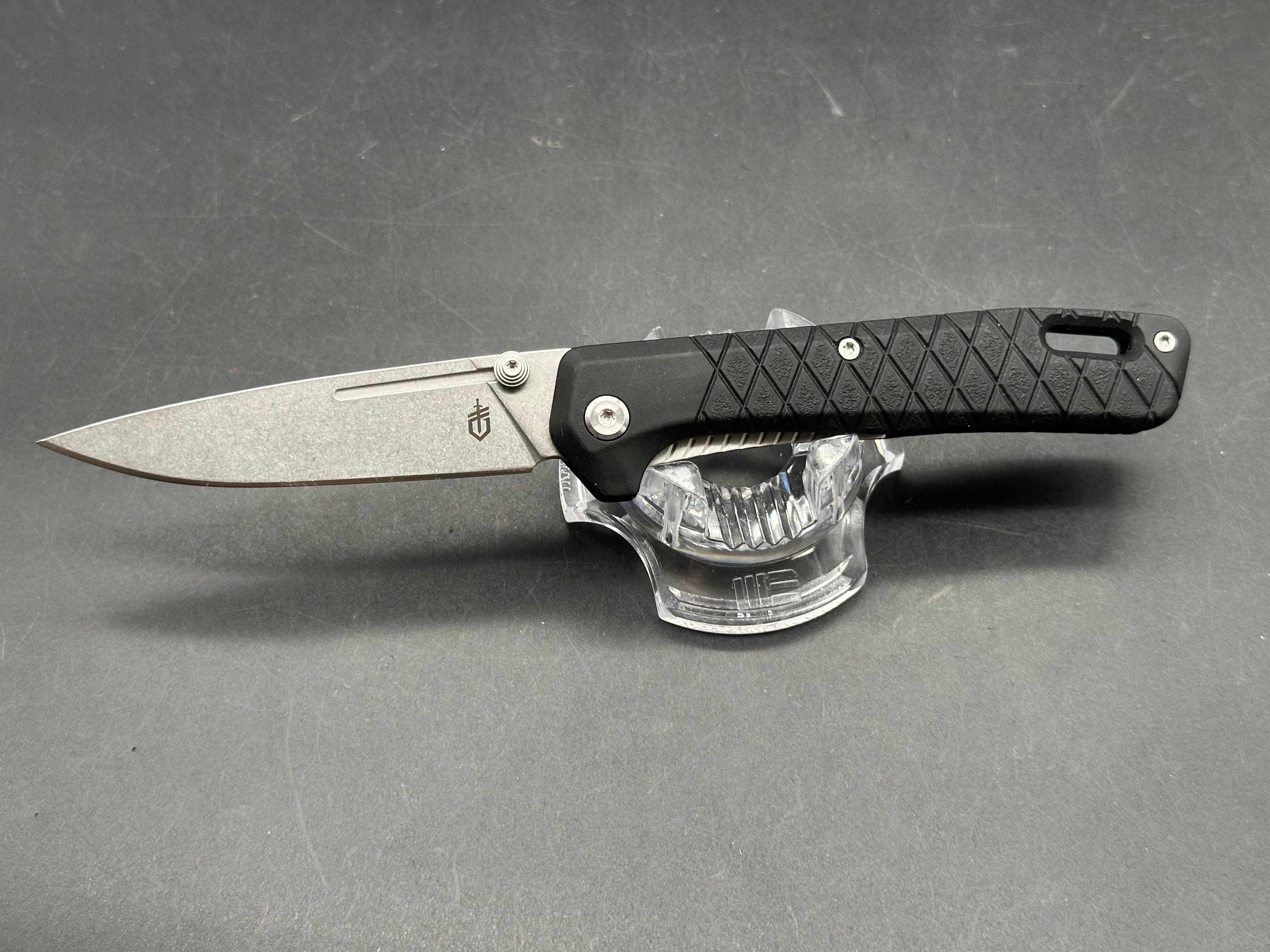 Gerber Zilch Liner Lock Knife Black FRN (3.1" SW)