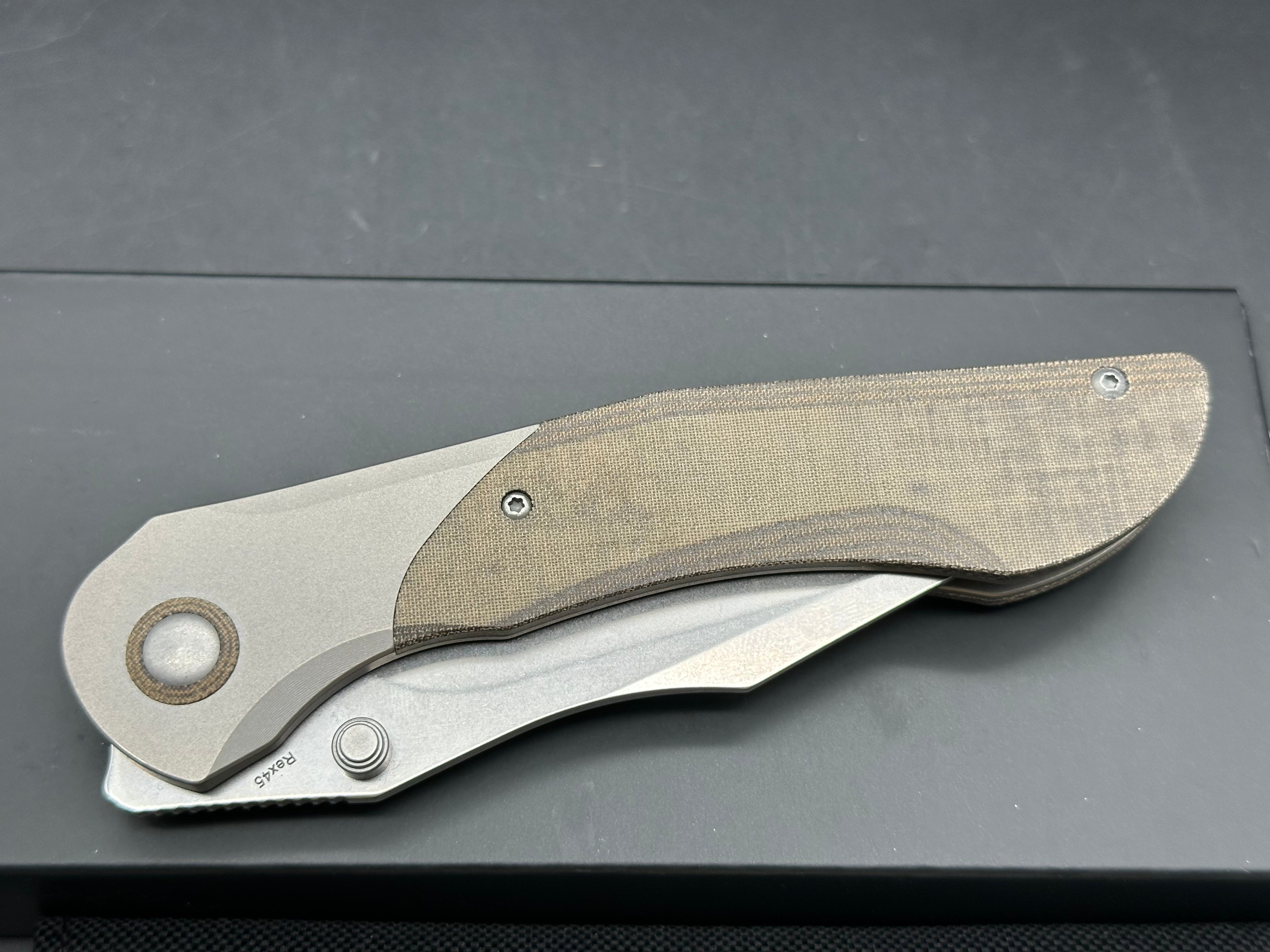 Kizer Munko Mystic (Full Size) CPM Rex 45 blade