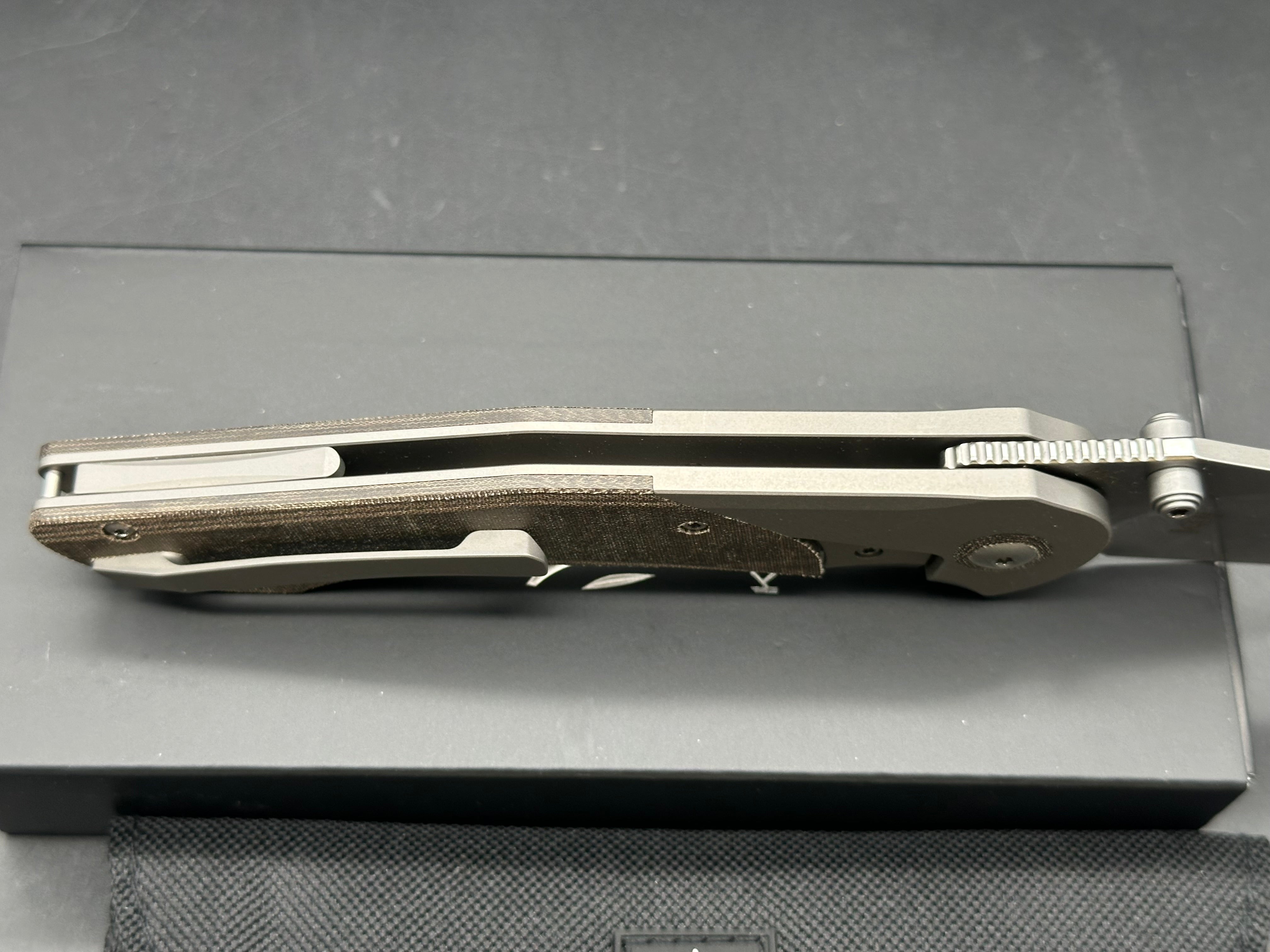 Kizer Munko Mystic (Full Size) CPM Rex 45 blade