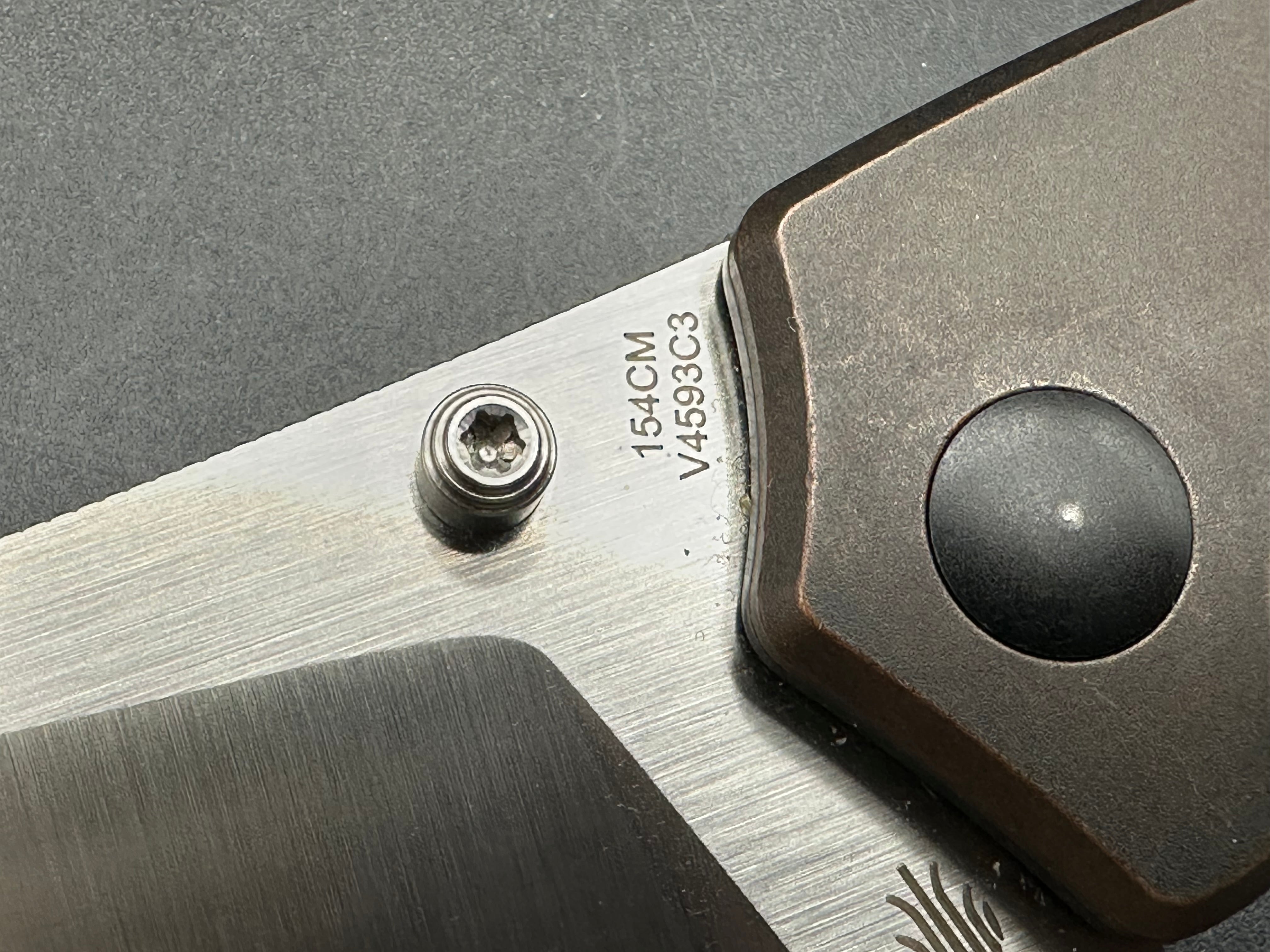 Kizer Azo Towser K Liner Lock Knife Copper (3.5" Satin)