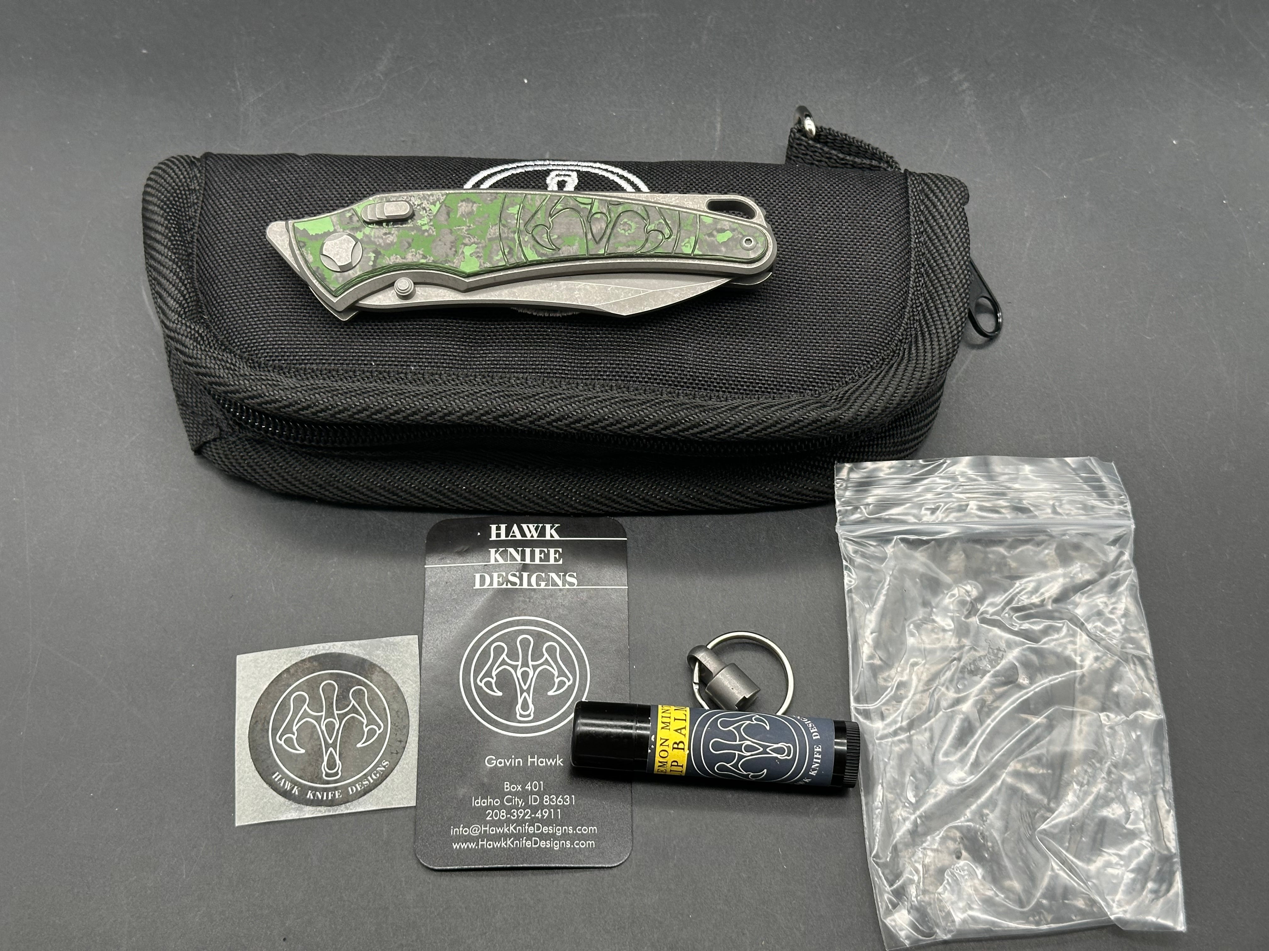 Hawk Knives Talon - Toxic Green