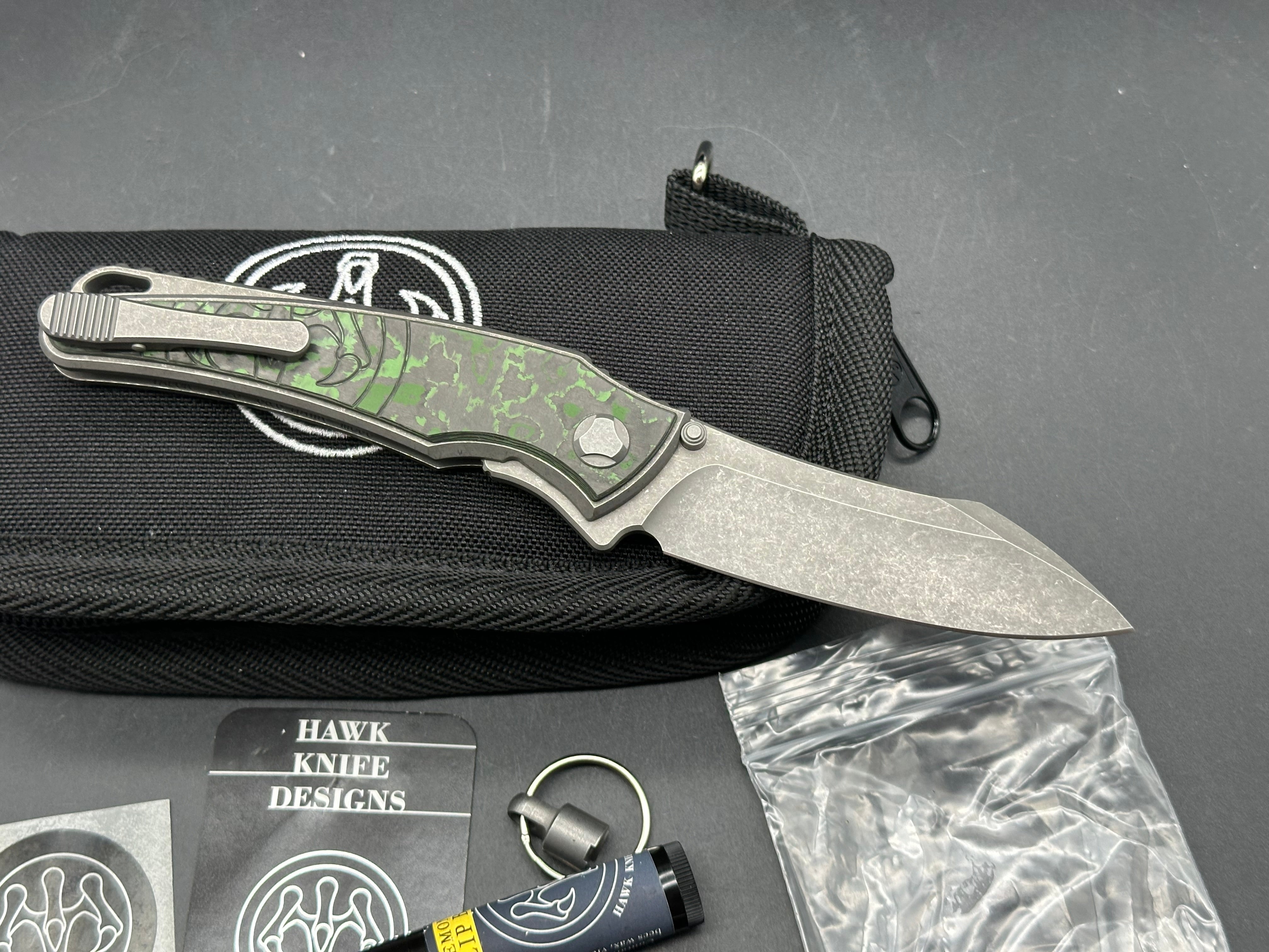 Hawk Knives Talon - Toxic Green