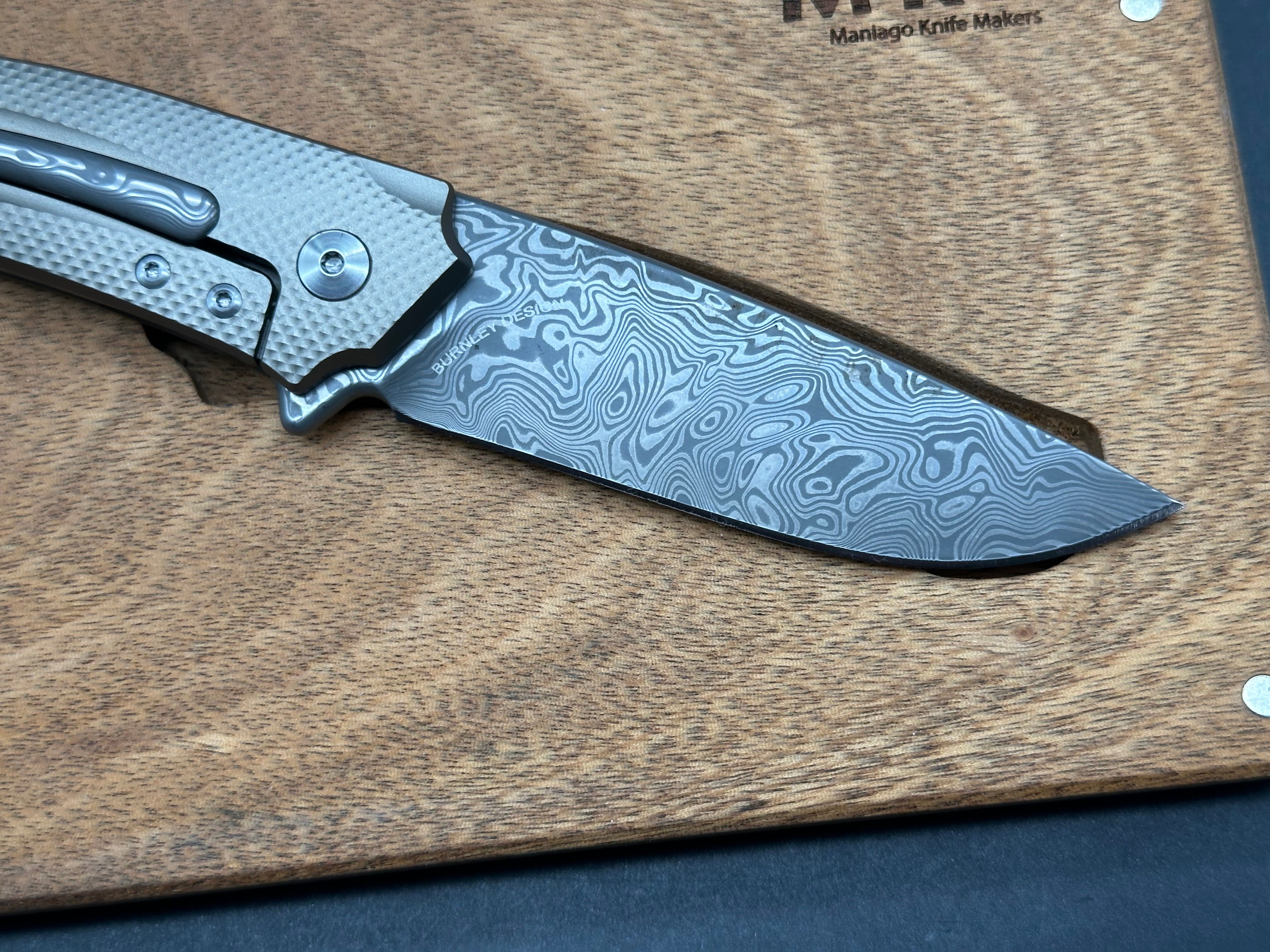 Maniago Knife Makers (MKM) Arvenis Limited Edition Designed by Lukas Burnley
