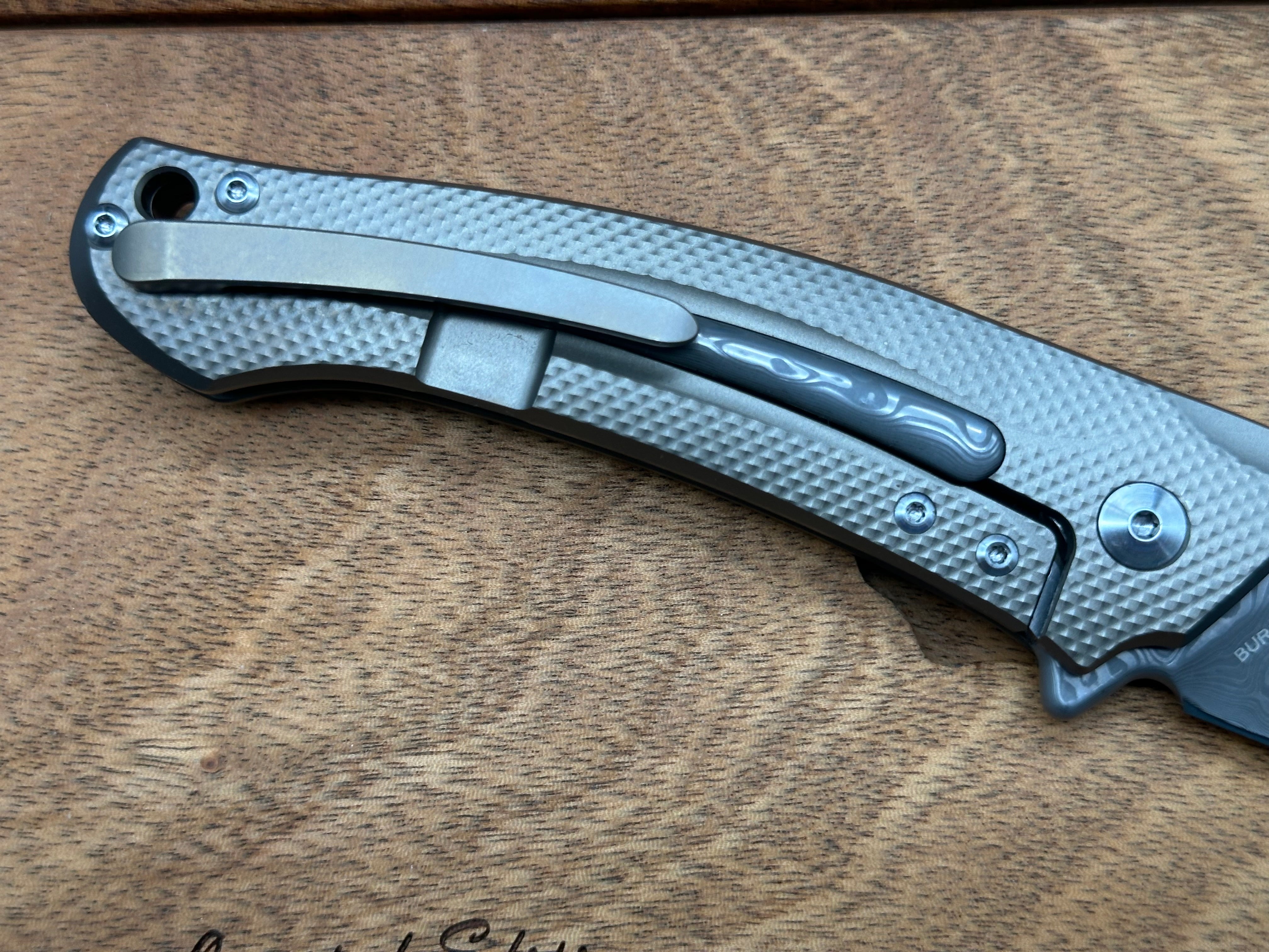 Maniago Knife Makers (MKM) Arvenis Limited Edition Designed by Lukas Burnley