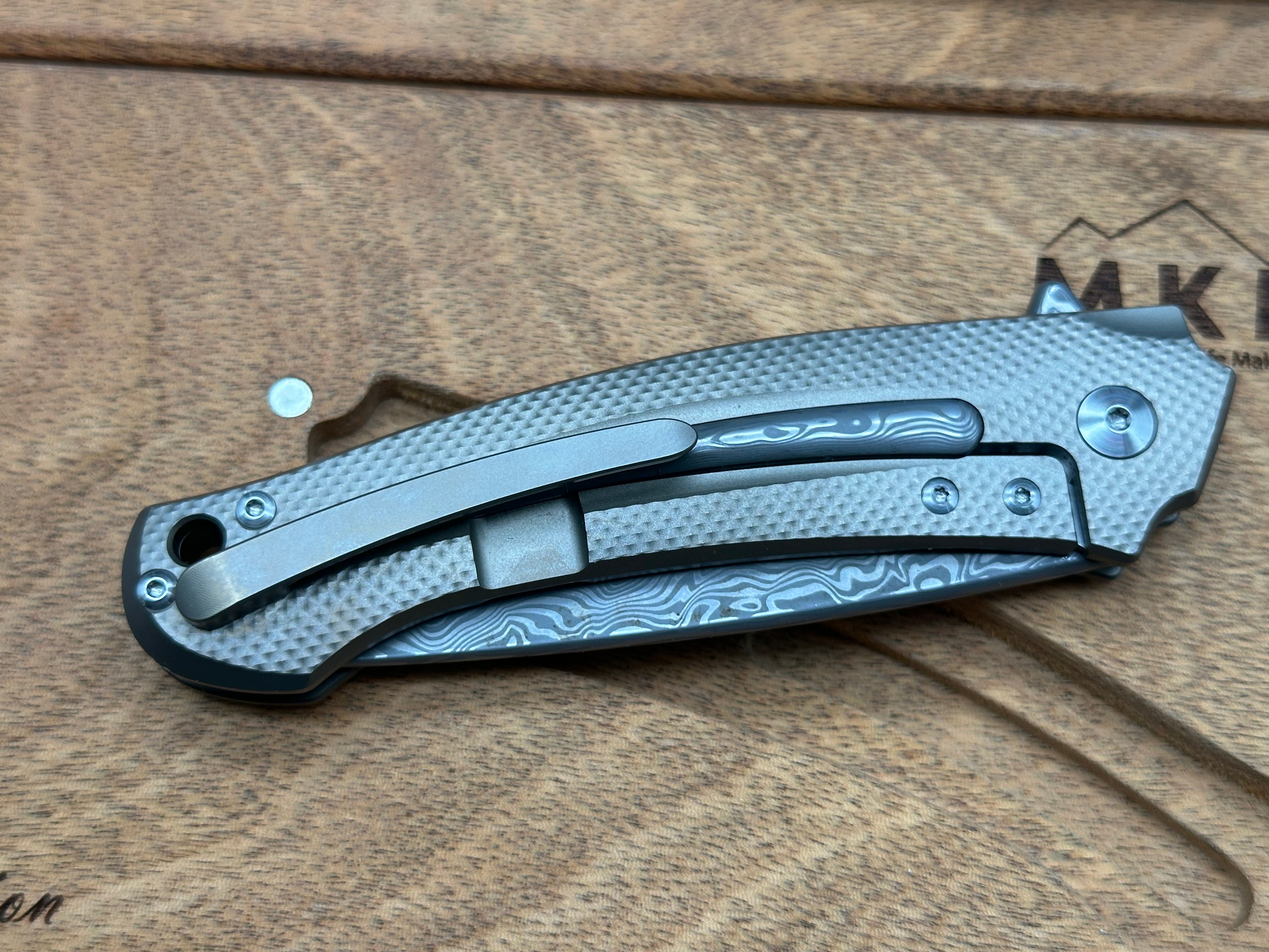 Maniago Knife Makers (MKM) Arvenis Limited Edition Designed by Lukas Burnley