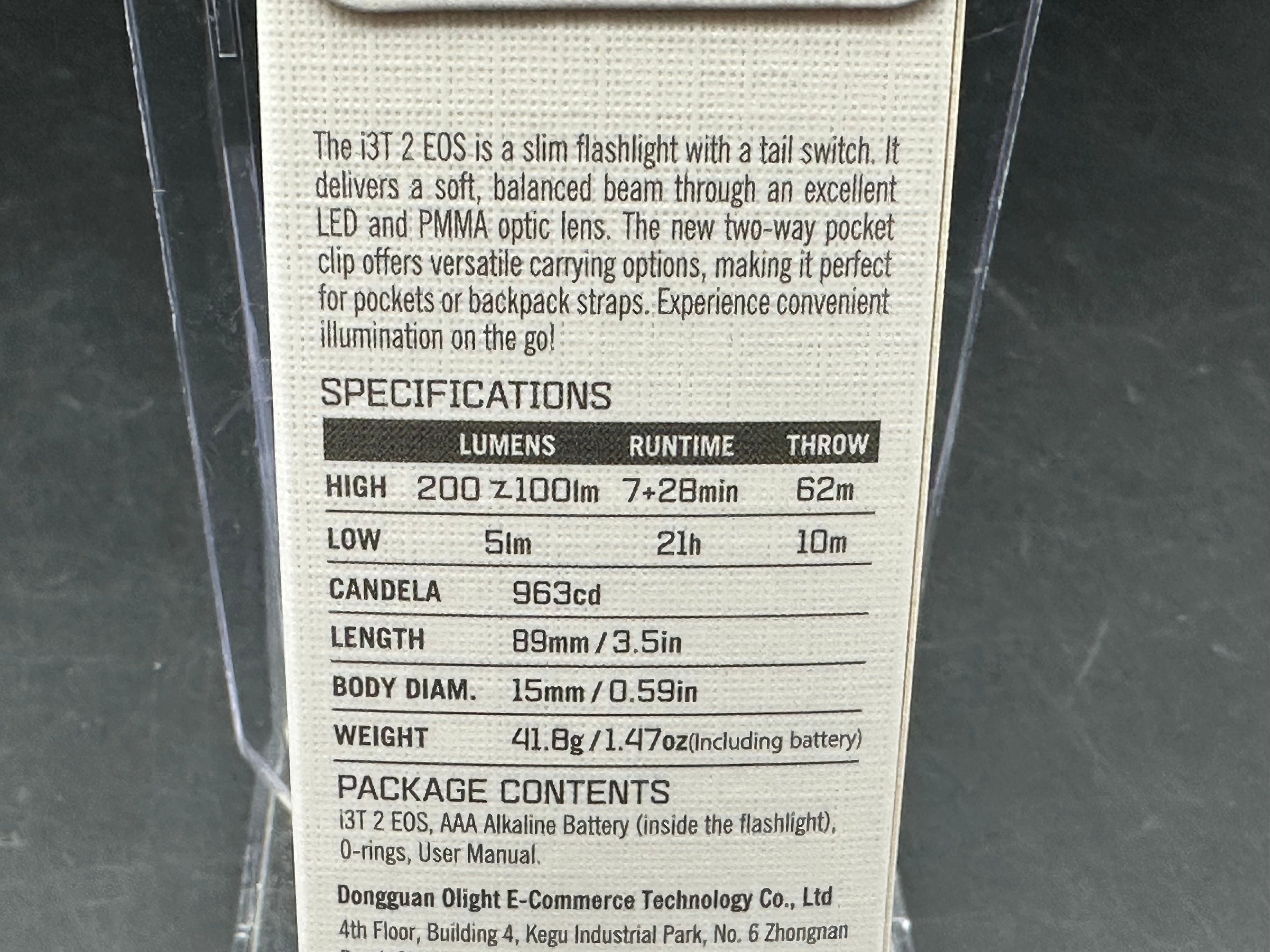 Olight IST 2 EOS Shipwreck Camo Carbon Exclusive Special Edition