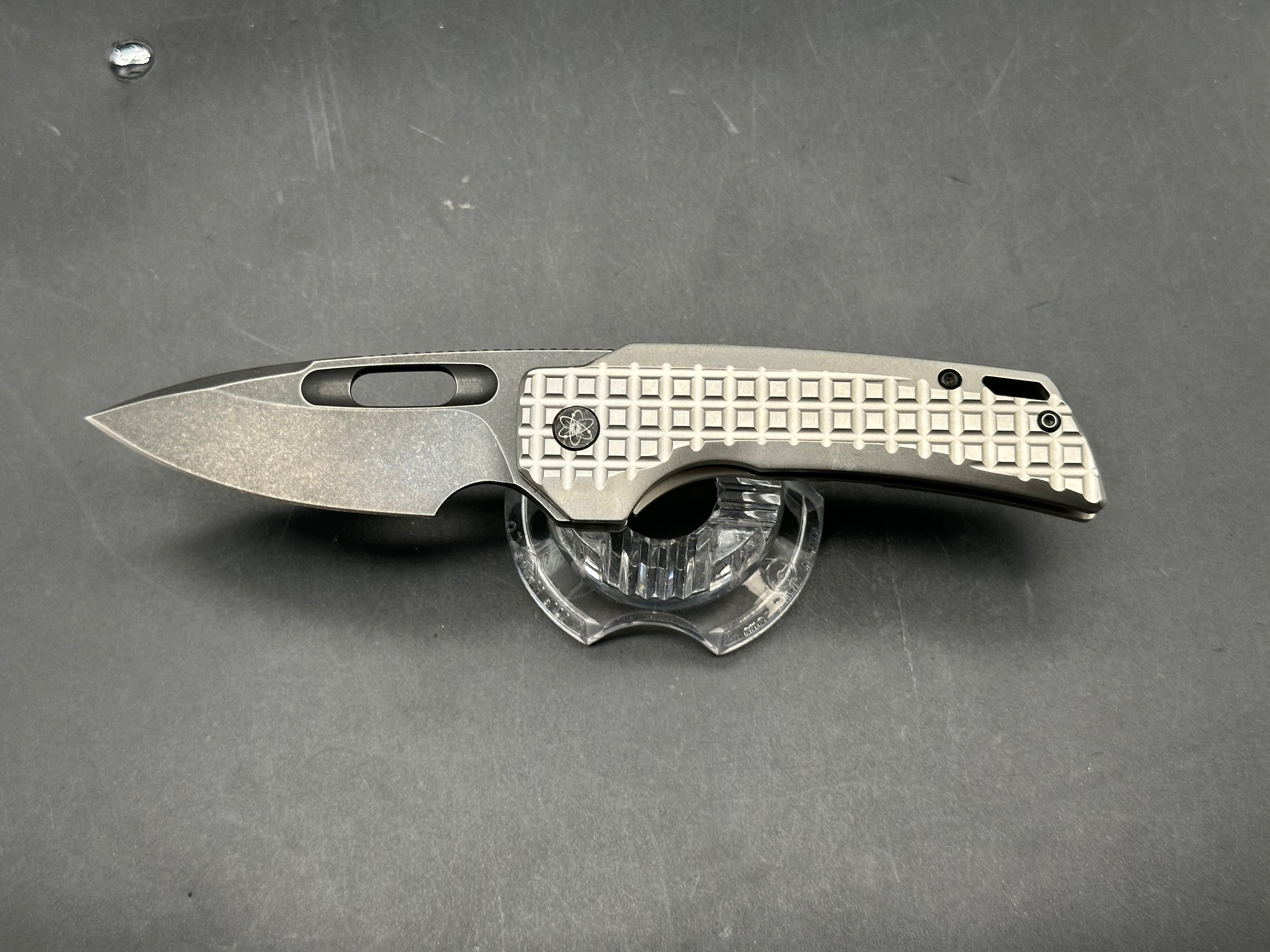 EMP EDC Nymble 3 inch stonewashed, black, Bohler M390 blade