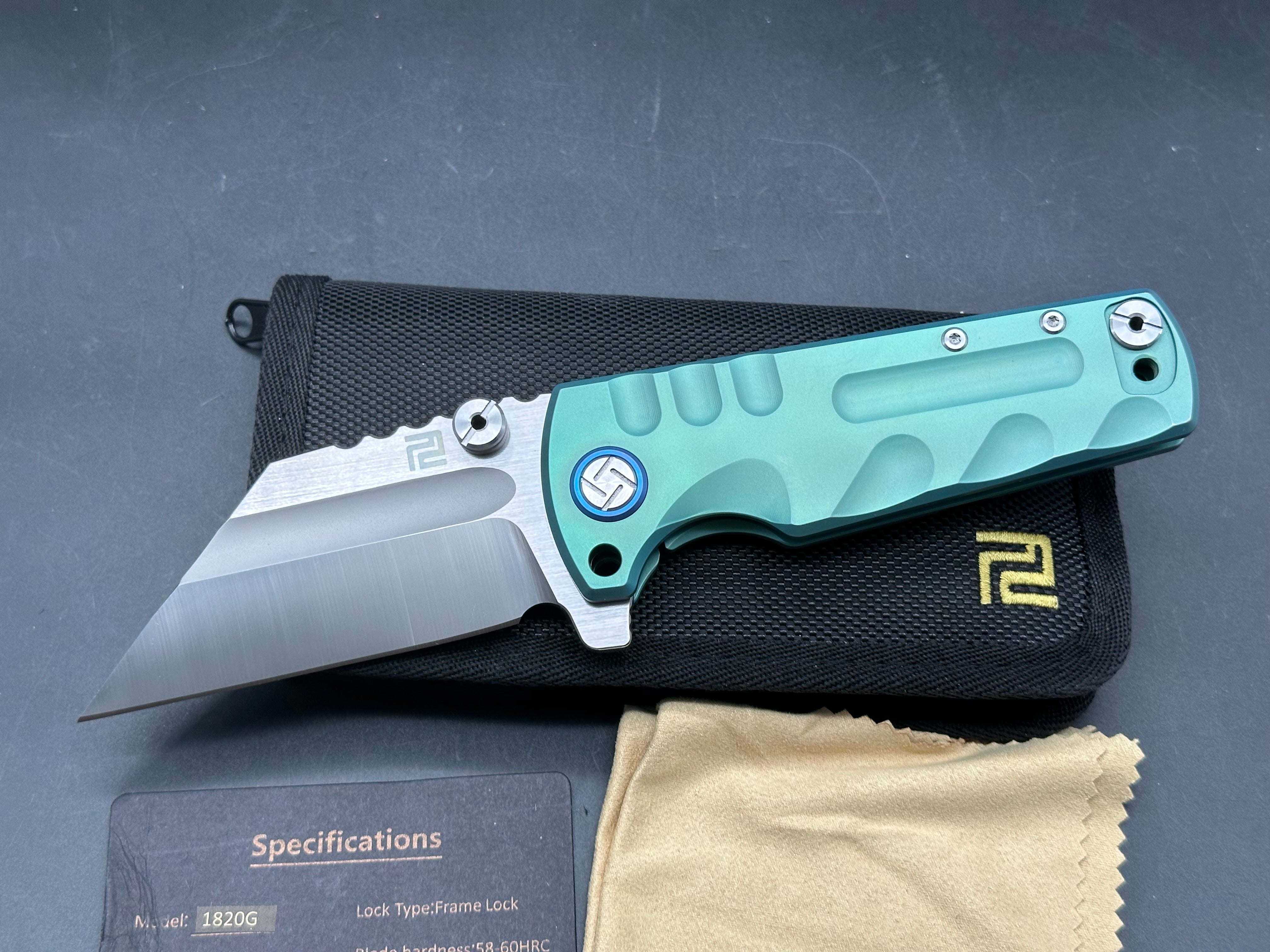 Artisan Cutlery Proponent S35VN/titanium handle