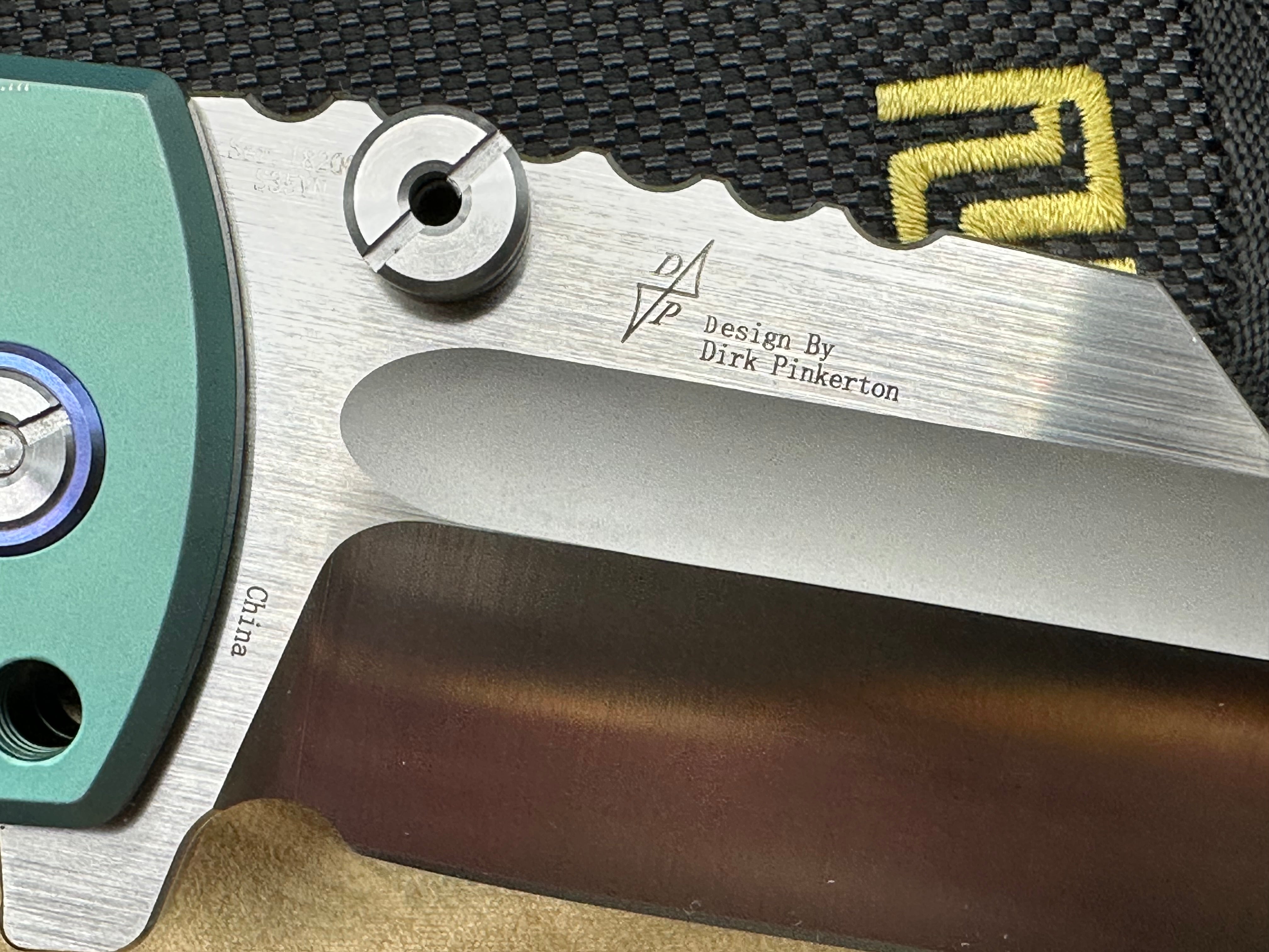 Artisan Cutlery Proponent S35VN/titanium handle