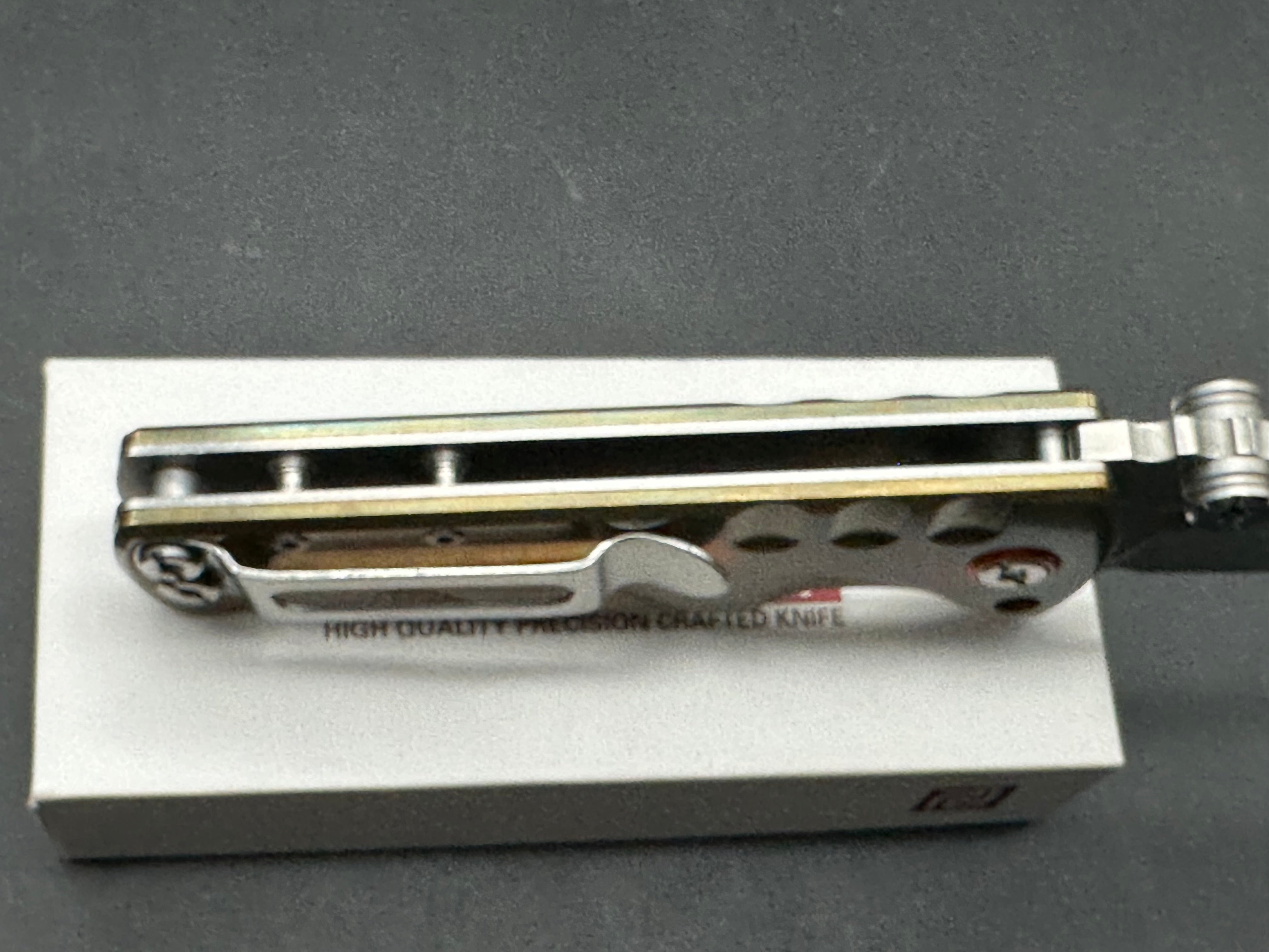 Artisan Cutlery Proponent brass handle/ /D2 blade