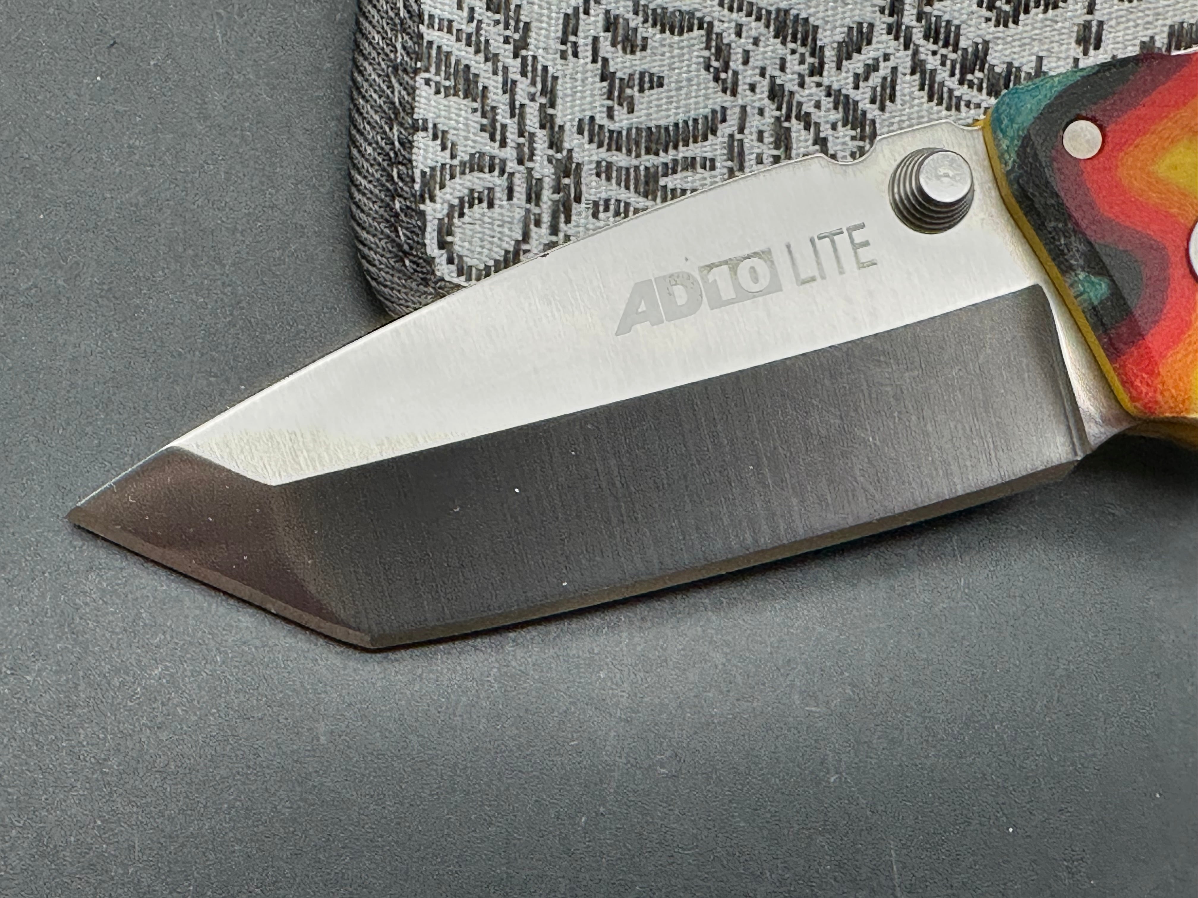 Cold Steel AD1O Lite custom "nathan's knives" scales d liners Aus 10A blade
