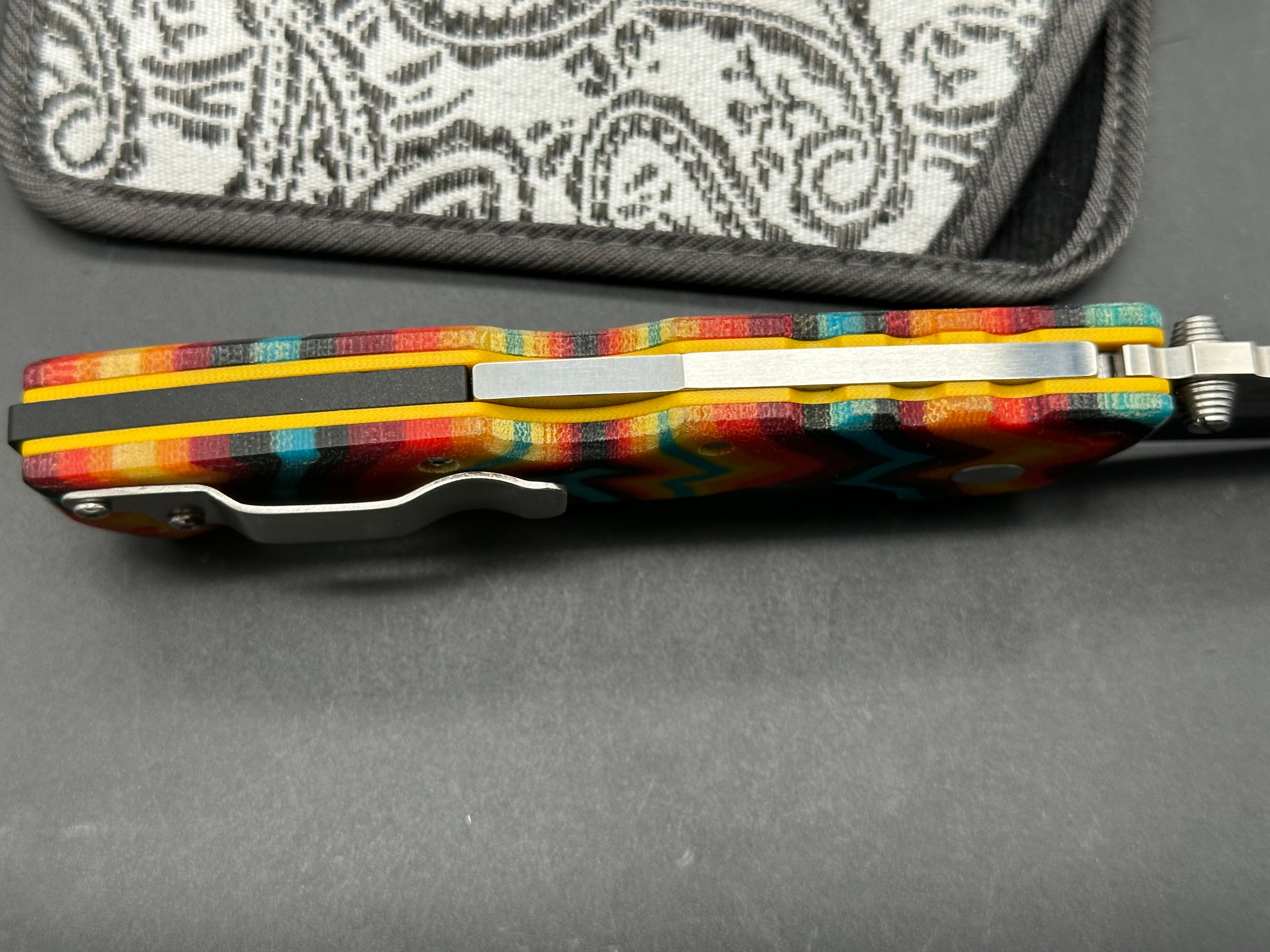 Cold Steel AD1O Lite custom "nathan's knives" scales d liners Aus 10A blade